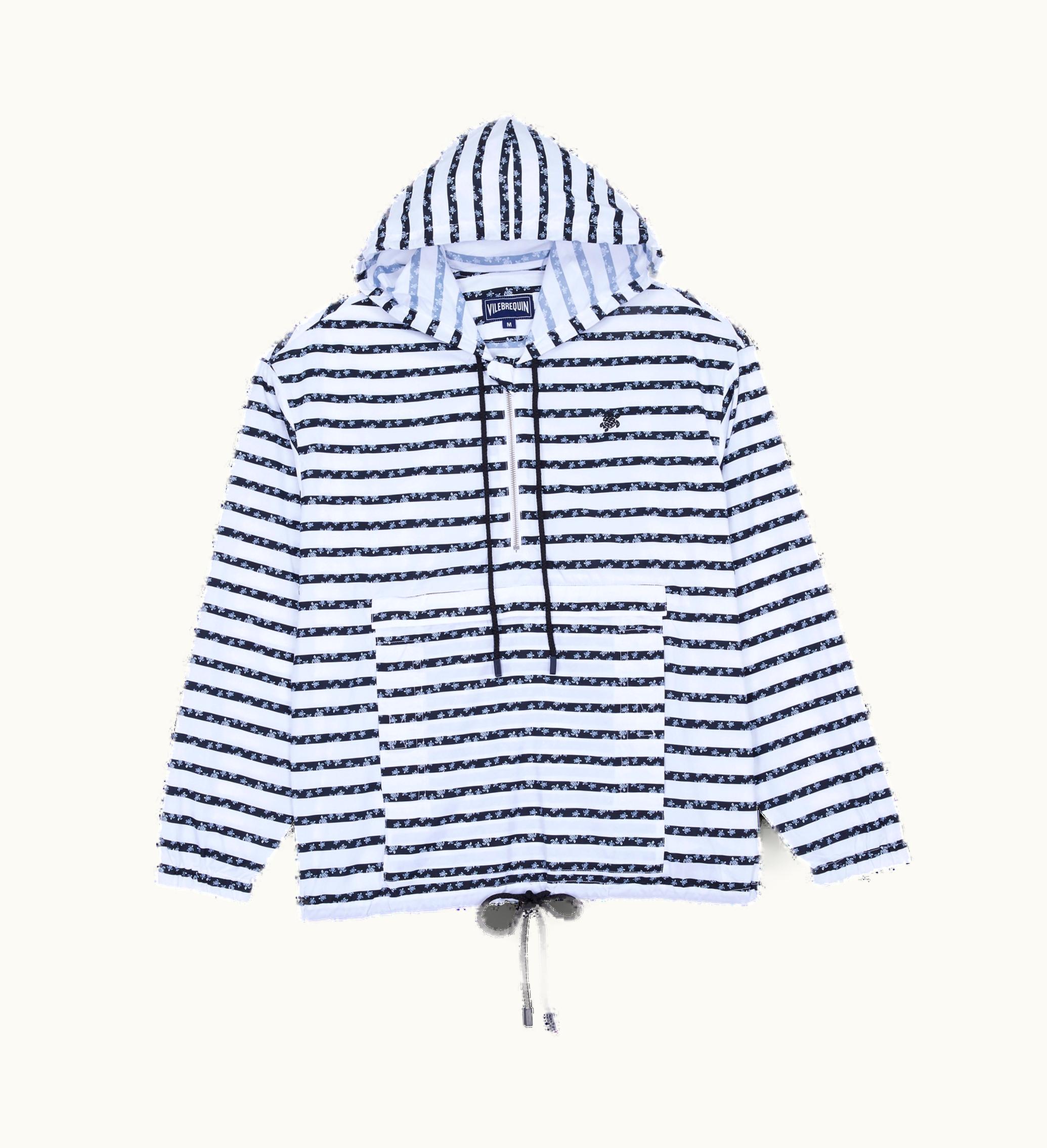 Vilebrequin Vilebrequin Men Jacket Micro Ronde Des Tortues Rayée