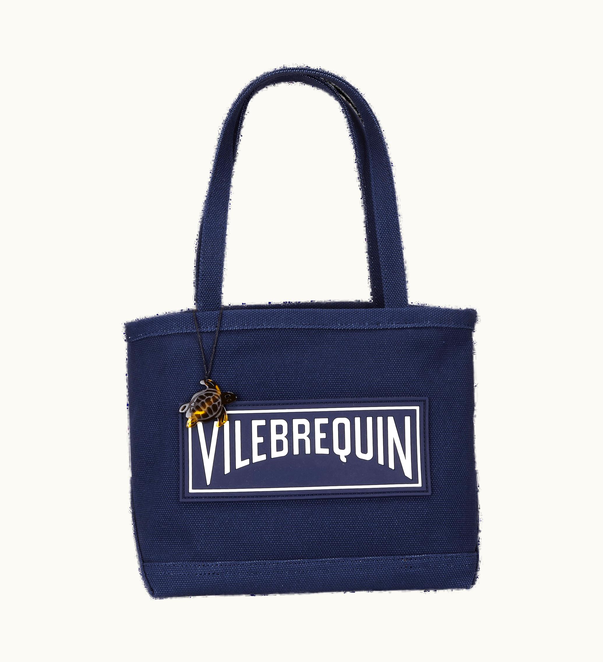 Vilebrequin Vilebrequin Canvas Marine Unisex Beach Bag Navy / Blue