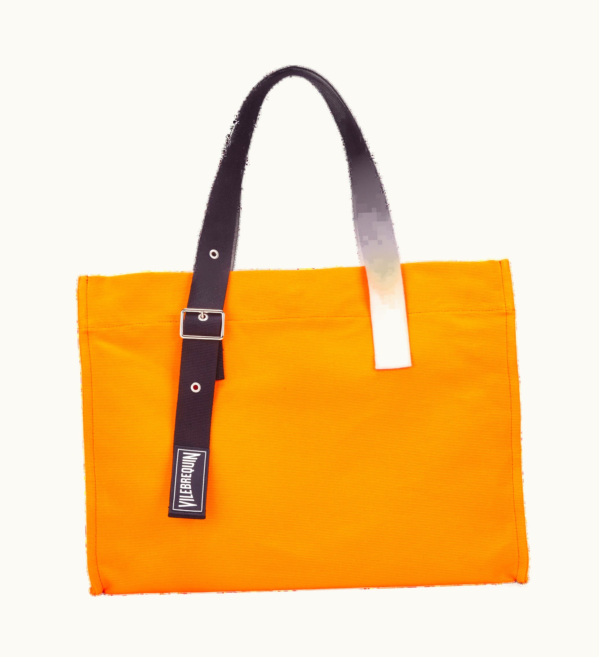 Vilebrequin Vilebrequin Big Cotton Beach Bag Solid Carrot / Orange