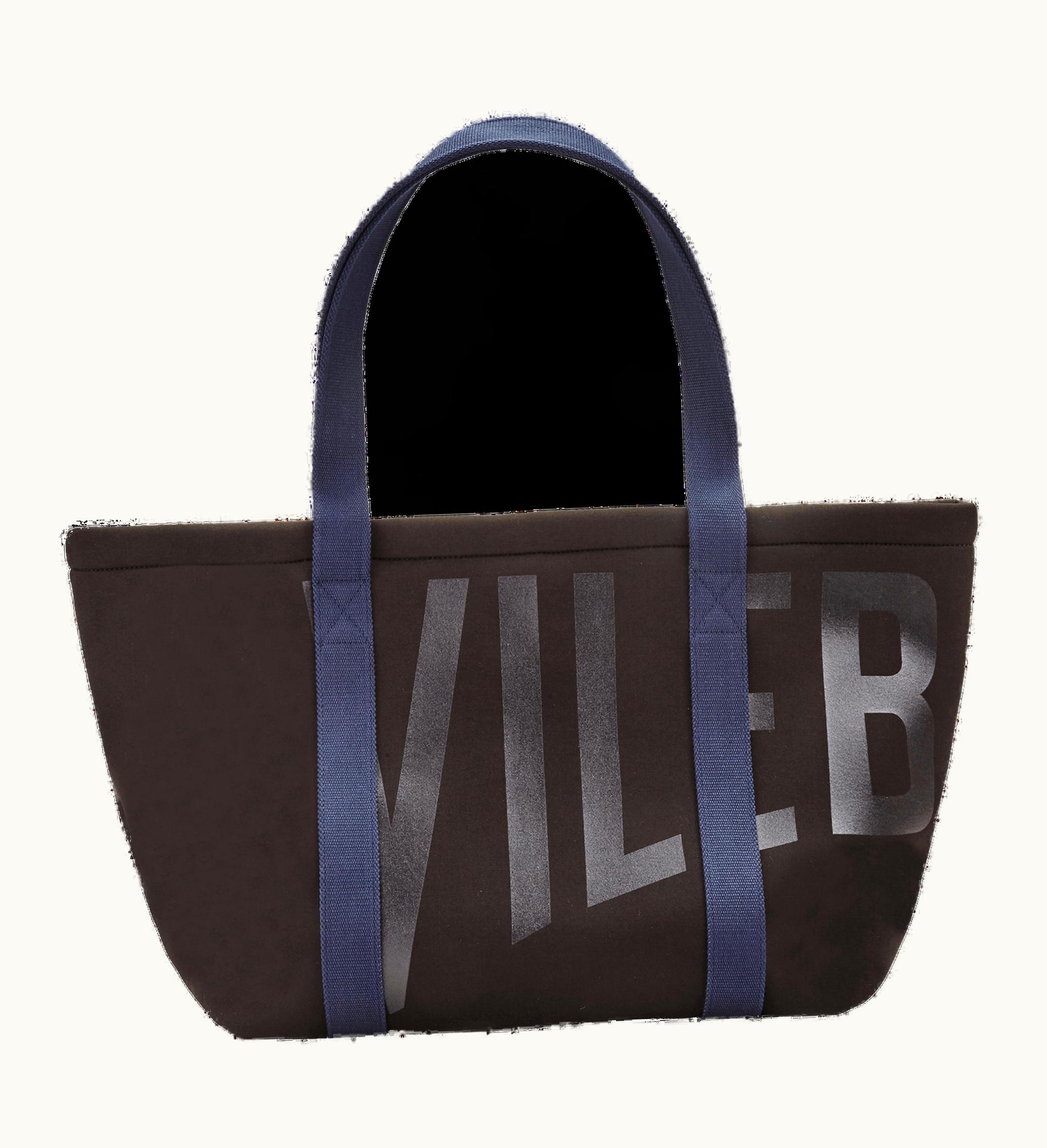 Vilebrequin Neoprene Large Beach Bag Vilebrequin Black / Black