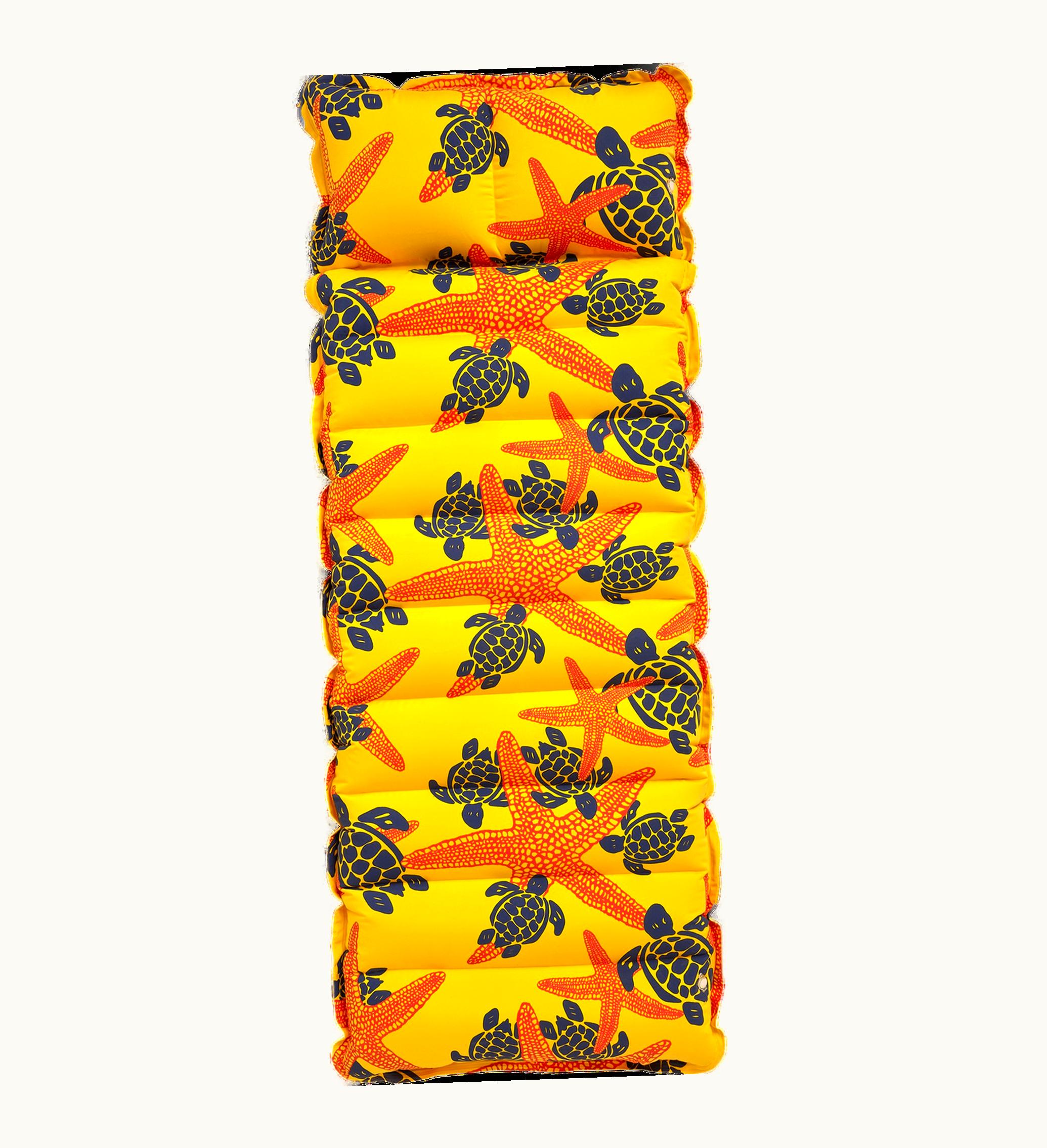 Vilebrequin Vintage Lie On Inflatable Mattress- Vilebrequin X Sunnylife Sun / Yellow