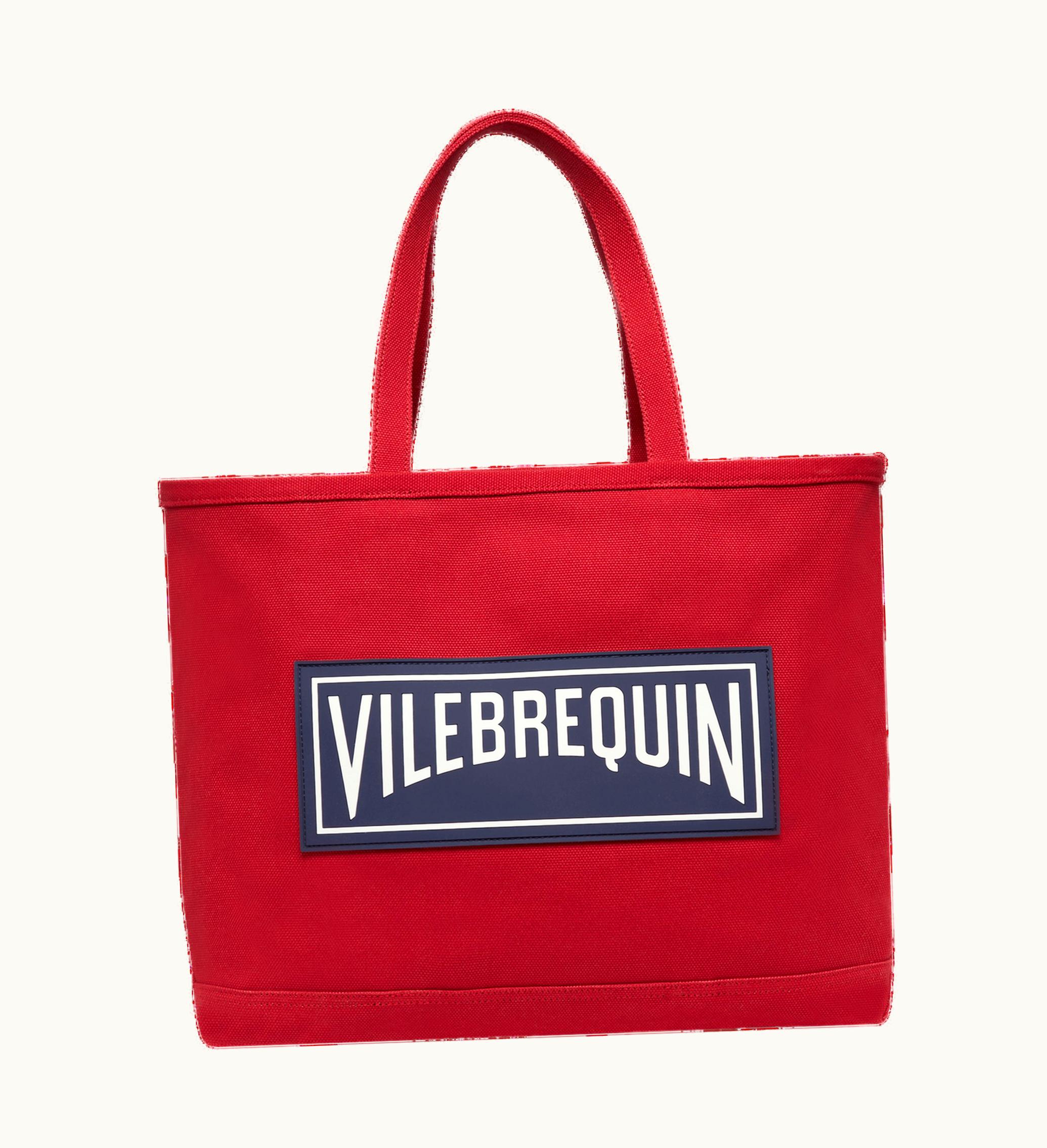 Vilebrequin Vilebrequin Big Canvas Marine Unisex Beach Bag