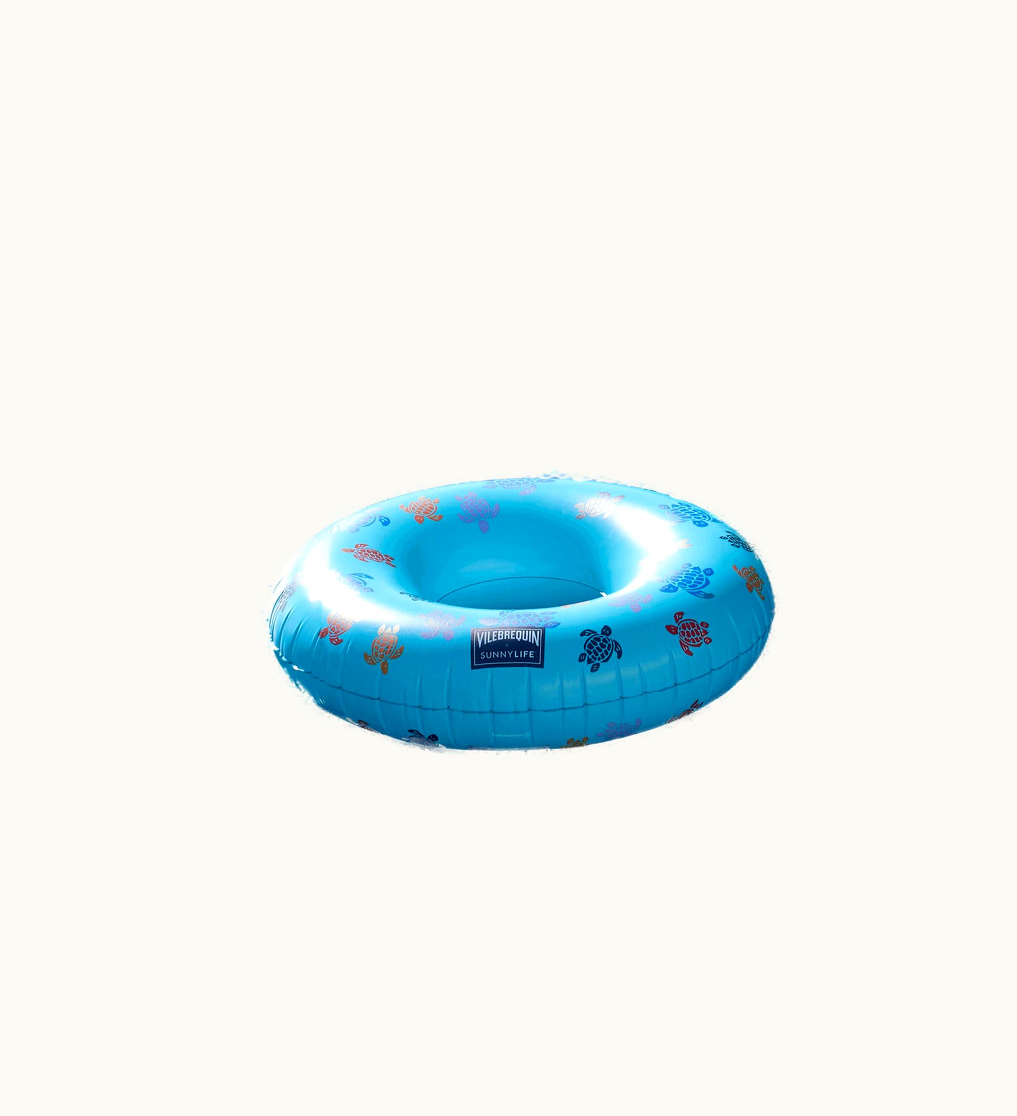 Vilebrequin Inflatable Pool Ring Ronde Des Tortues - Vilebrequin X Sunnylife Lazuli Blue / Blue