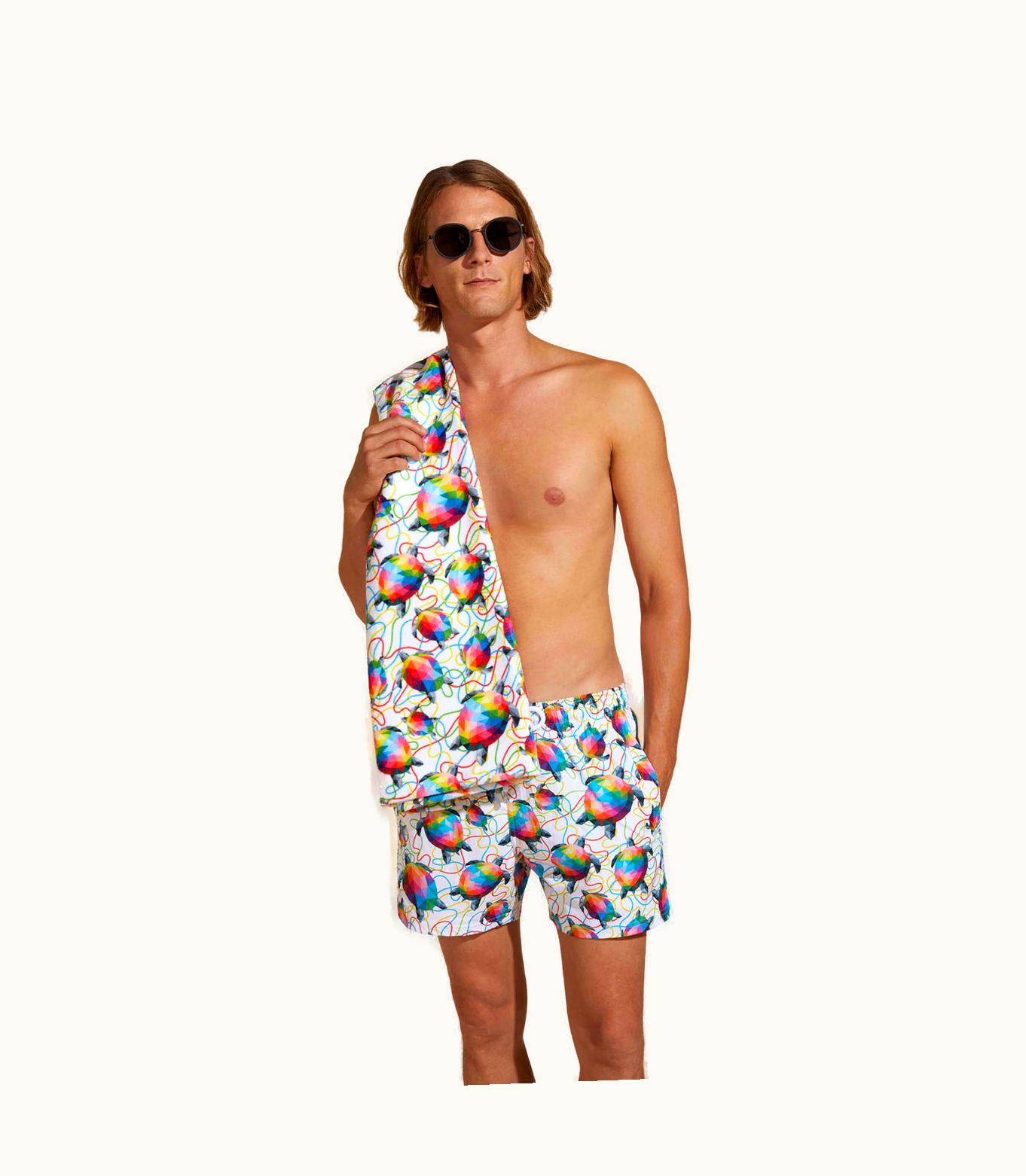 Vilebrequin Vilebrequin Men Beach Tortugas Okuda X Vbq Look