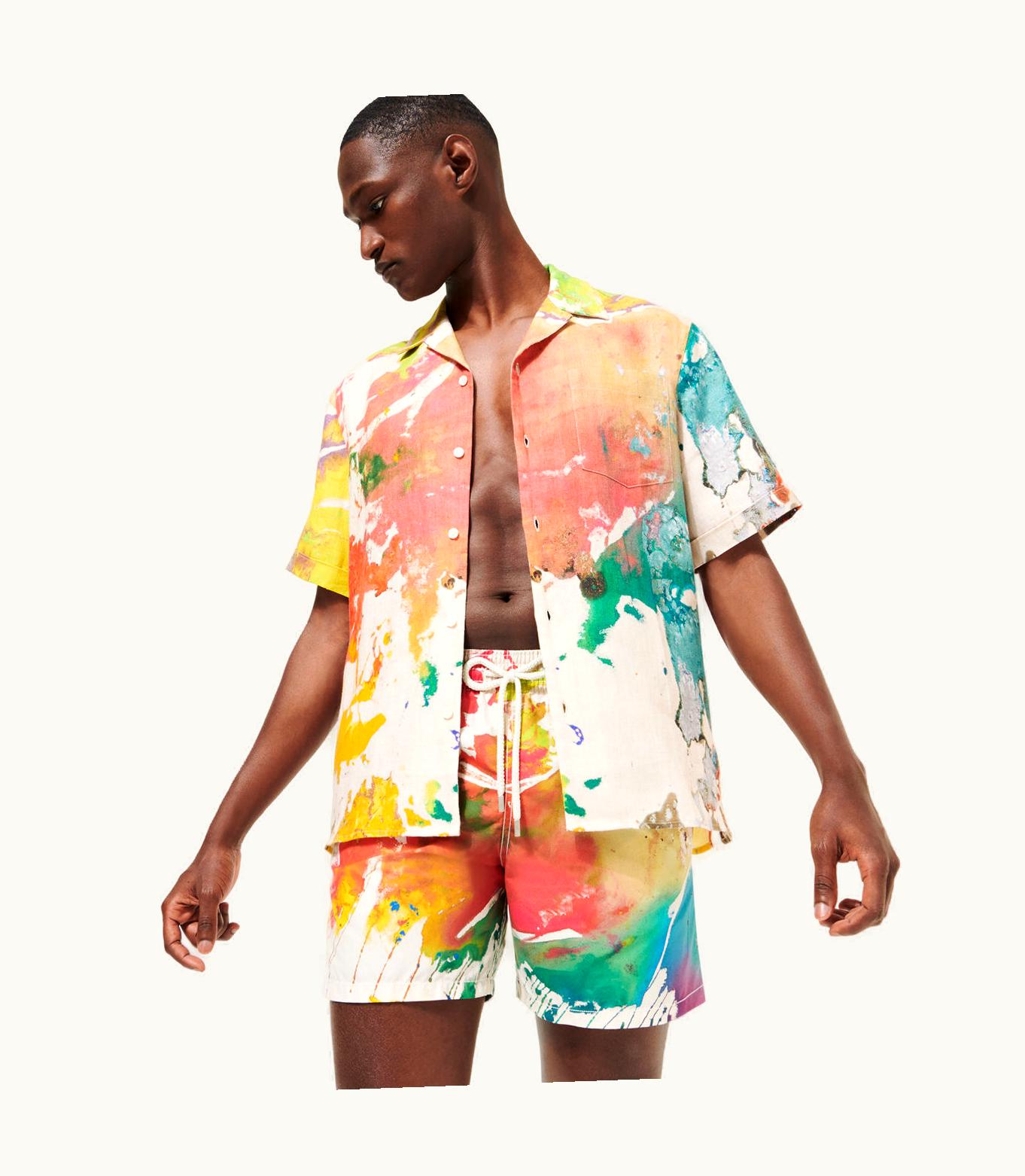 Vilebrequin Men Gra Vilebrequin X John M Armleder Look