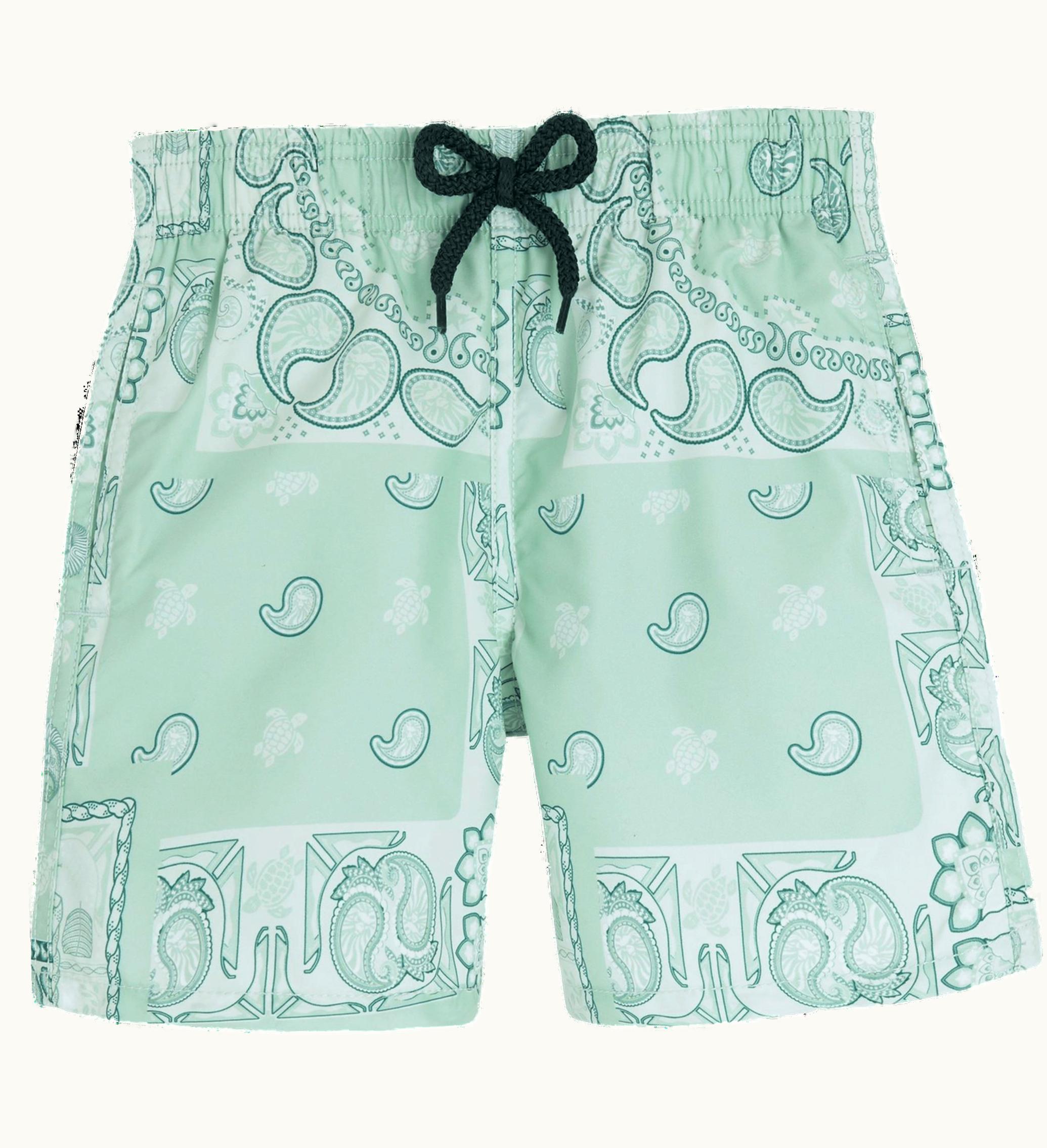 Vilebrequin Boys Swim Shorts Bandana - Vilebrequin X Bape® Black