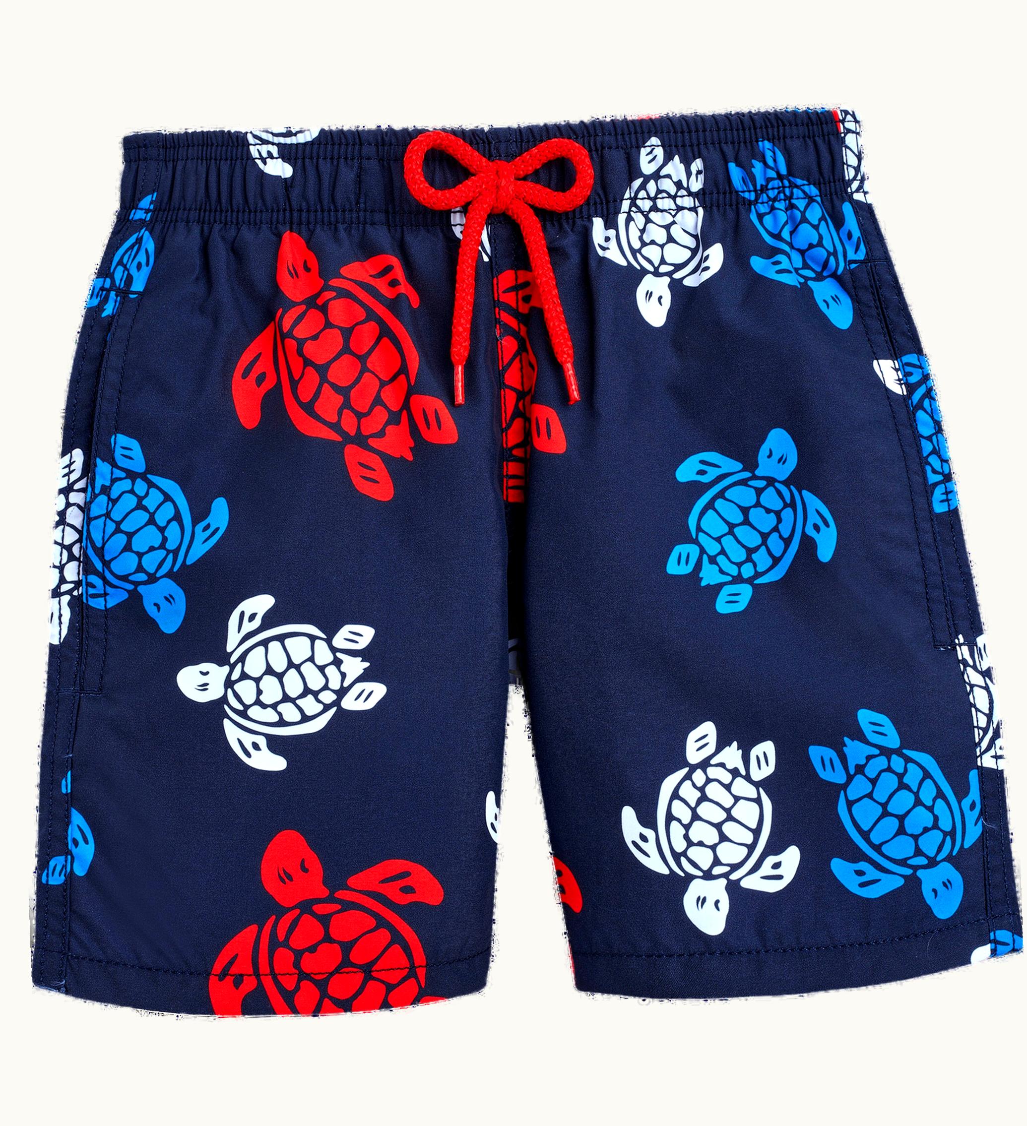Vilebrequin Vilebrequin Boys Swim Shorts Tortues Multicolores