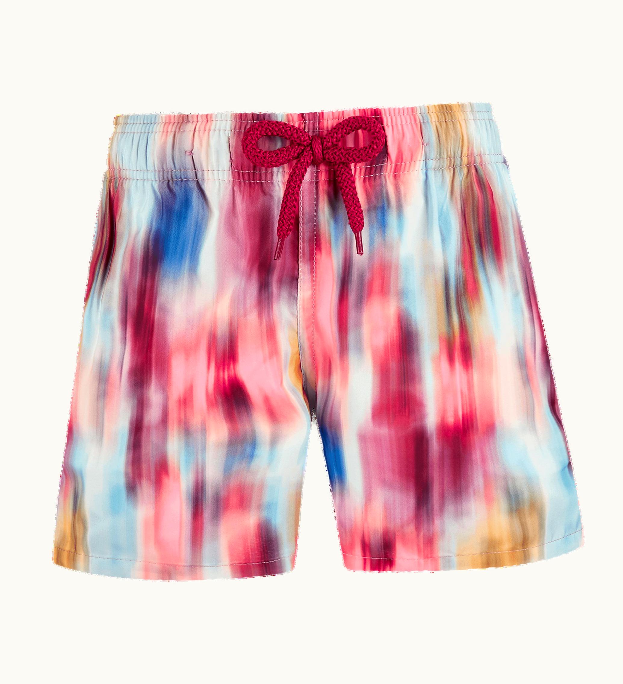 Vilebrequin Vilebrequin Boys Swim Shorts Ultra-Light And Packable Ikat Flowers