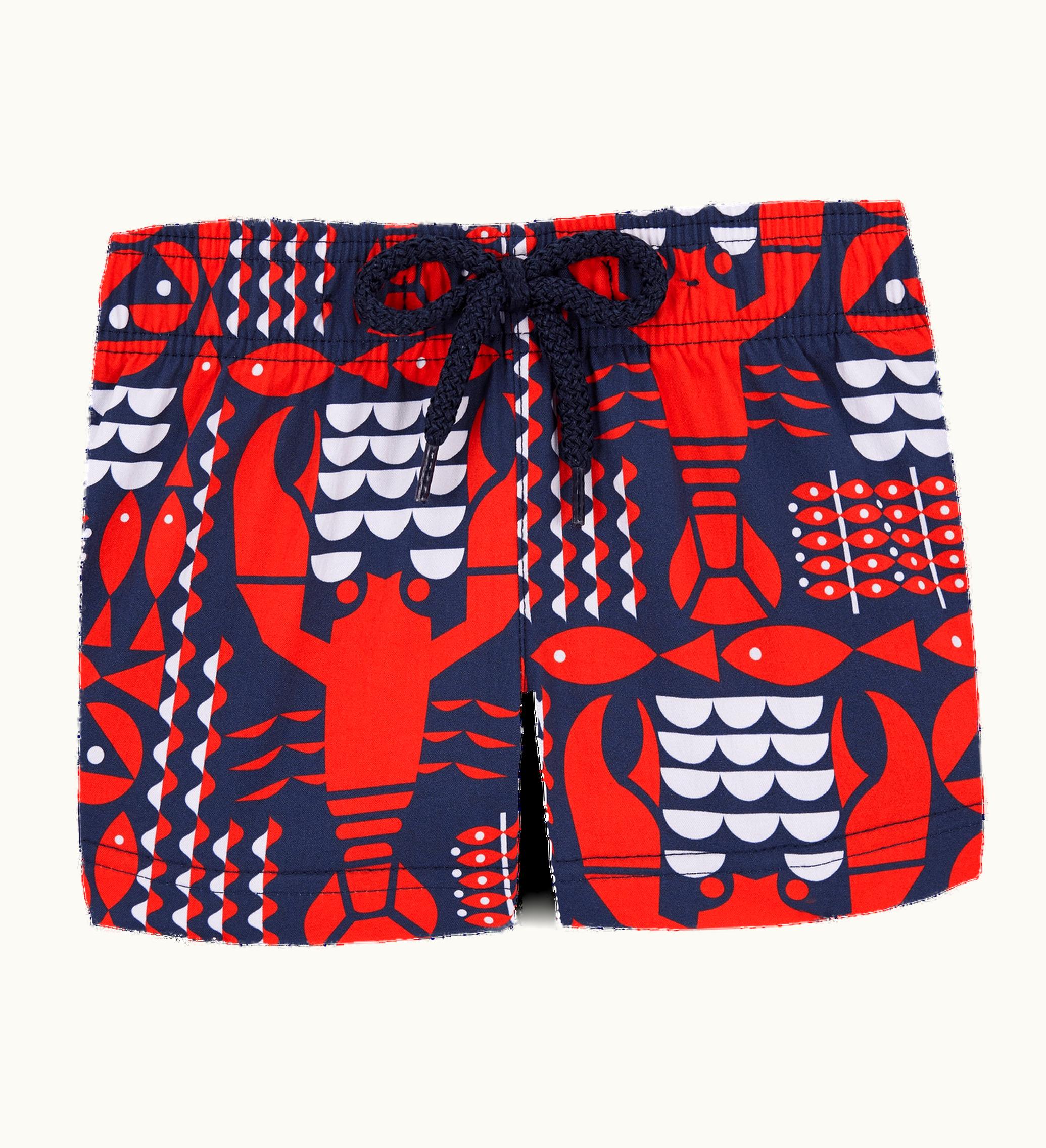 Vilebrequin Vilebrequin Baby Swim Shorts Graphic Lobsters