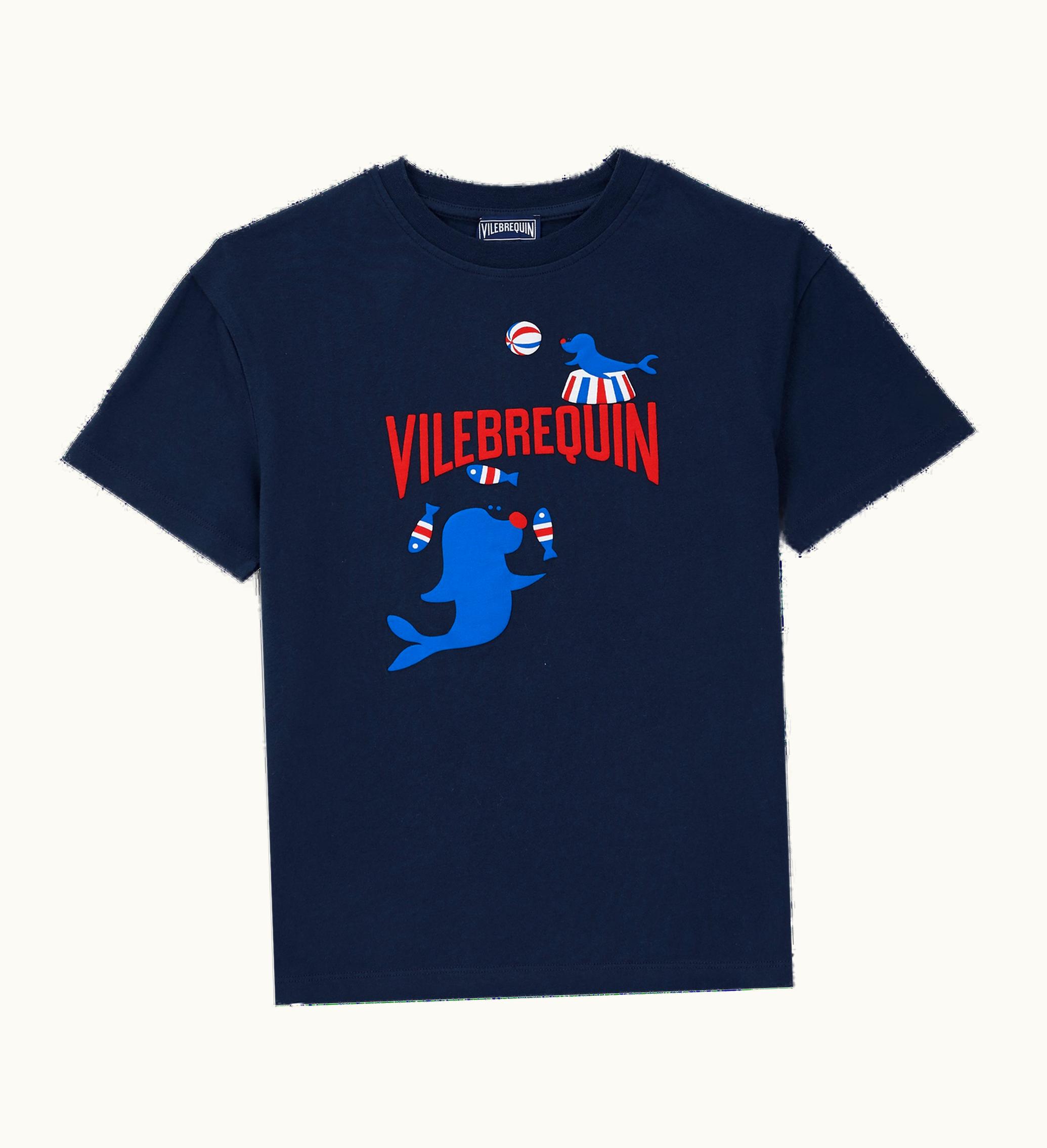 Vilebrequin Vilebrequin Boys Organic Cotton T-Shirt Circus
