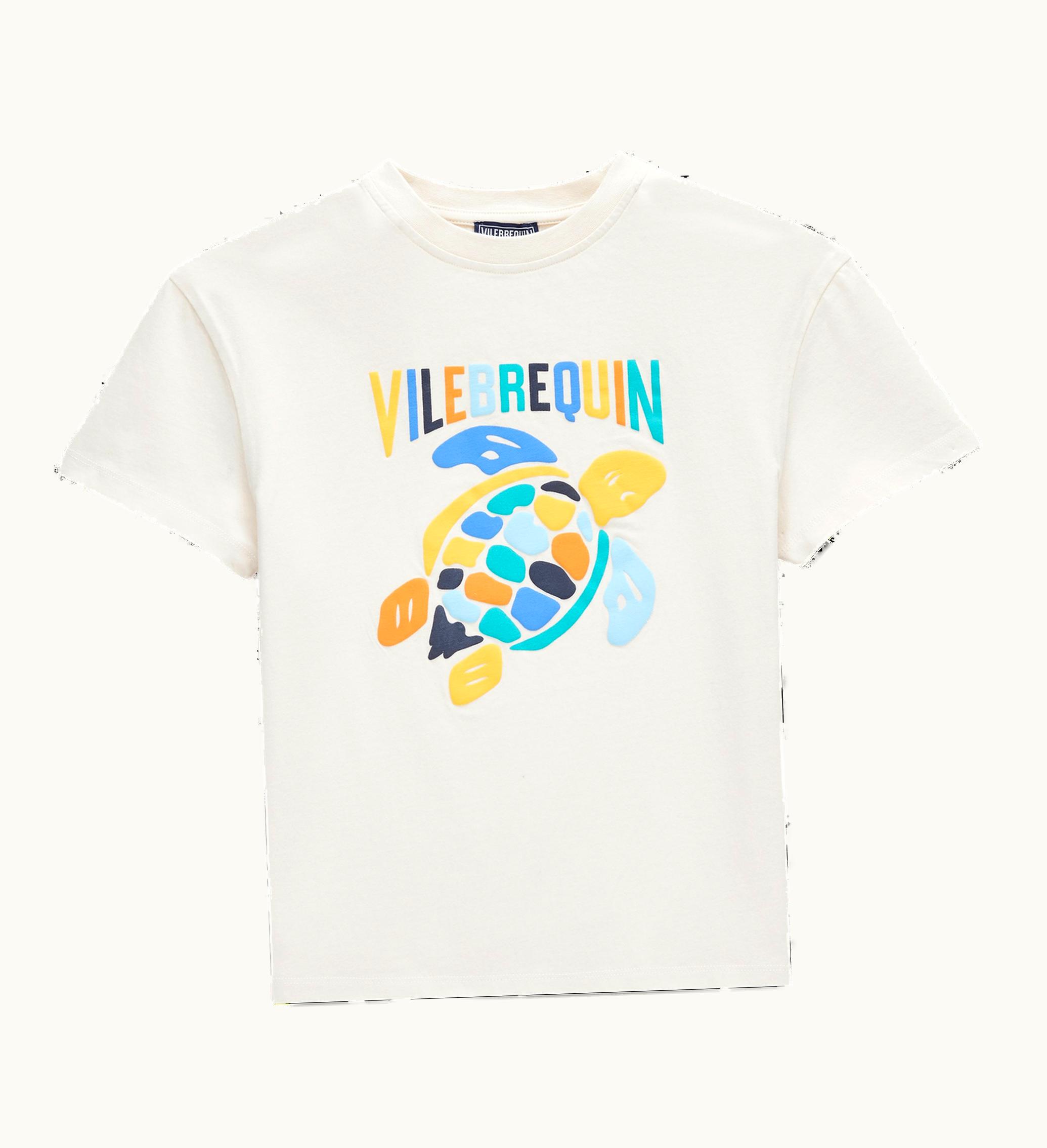 Vilebrequin Vilebrequin Boys T-Shirt Placed Multicolore Turtles
