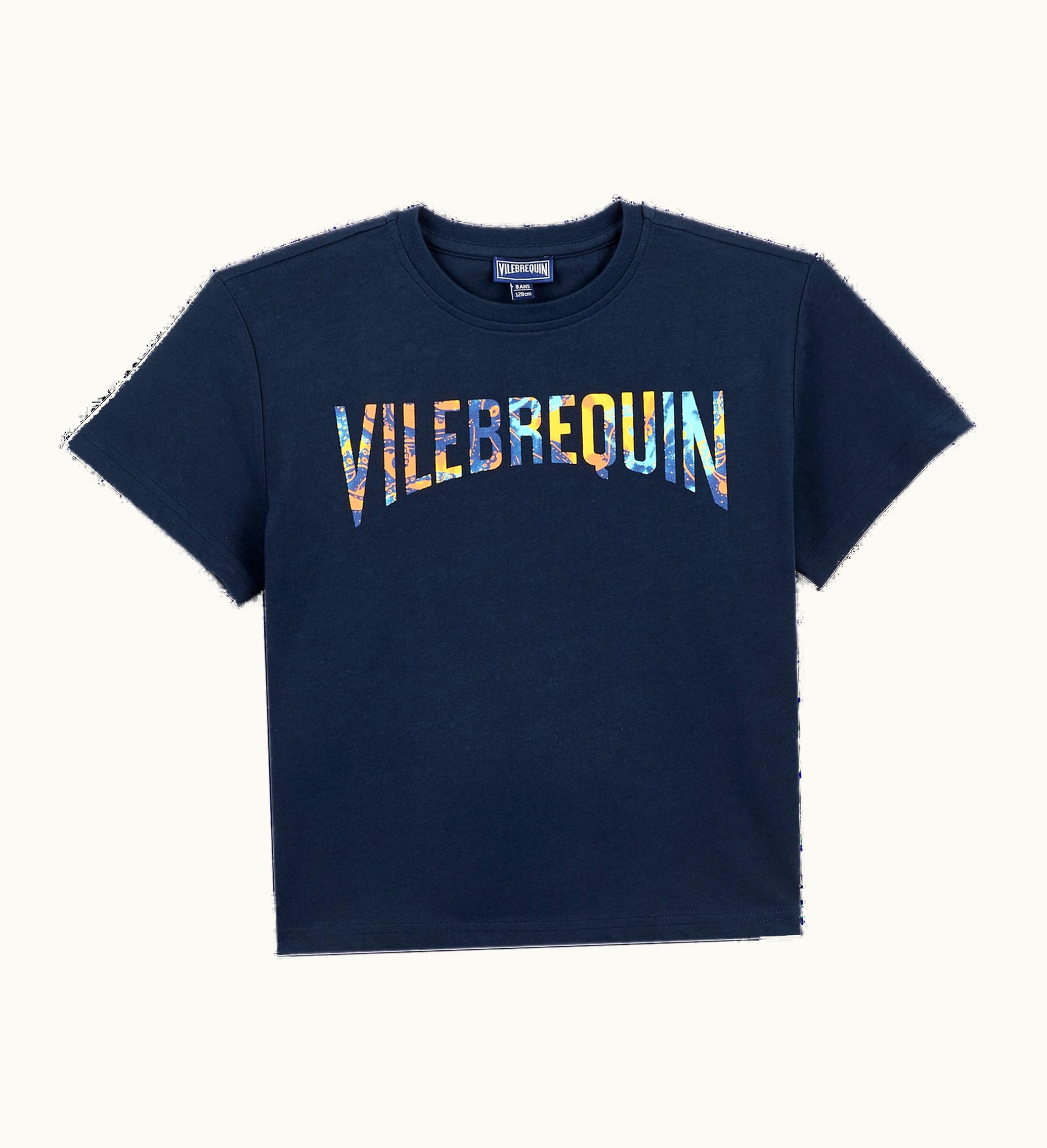 Vilebrequin Vilebrequin Boys Organic Cotton Oversize T-Shirt Poulpes Tie And Dye