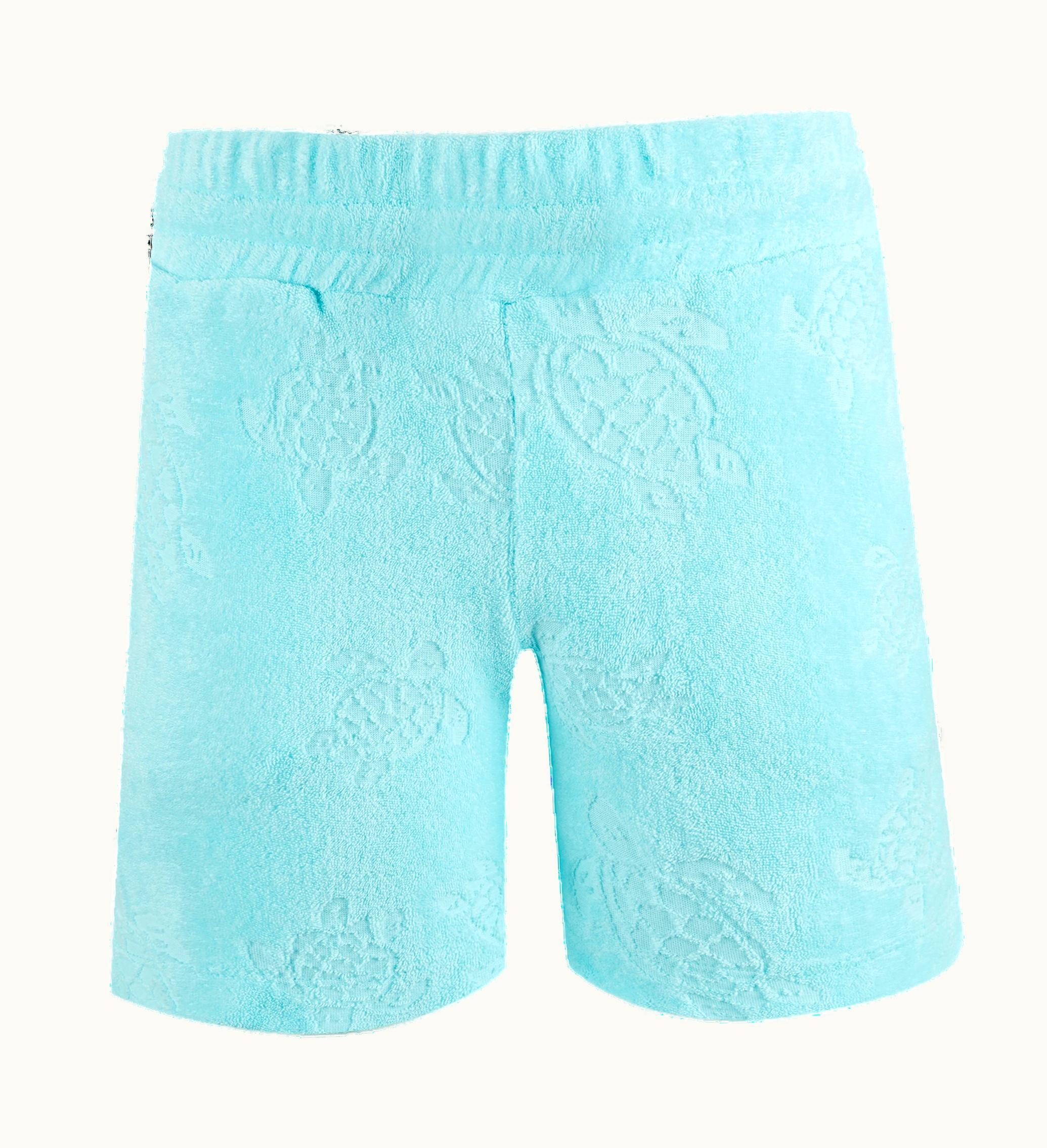 Vilebrequin Vilebrequin Kids Terry Bermuda Shorts Ronde Des Tortues