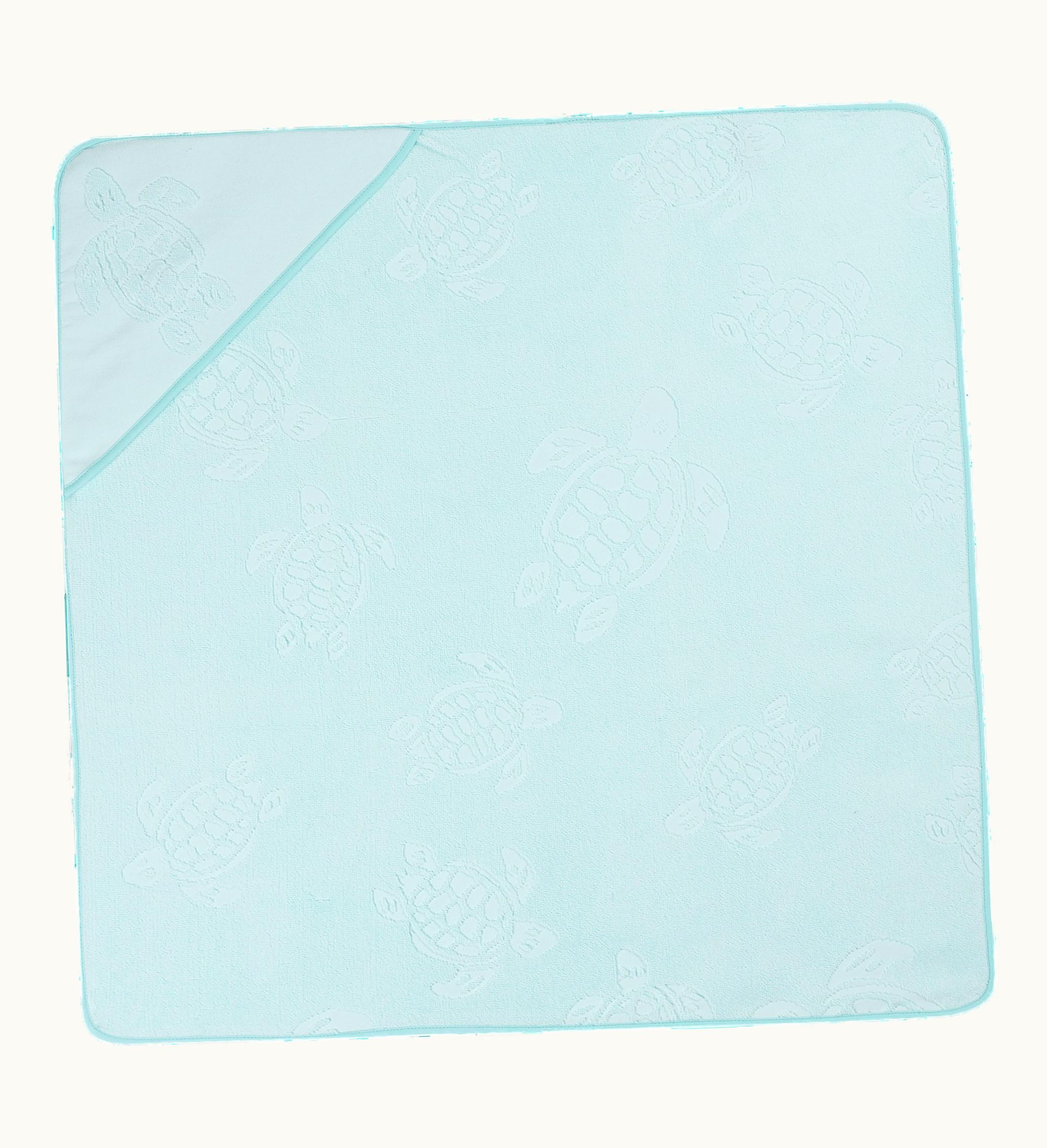 Vilebrequin Vilebrequin Baby Beach Towel Turtle Jacquard Solid Thalassa / Blue
