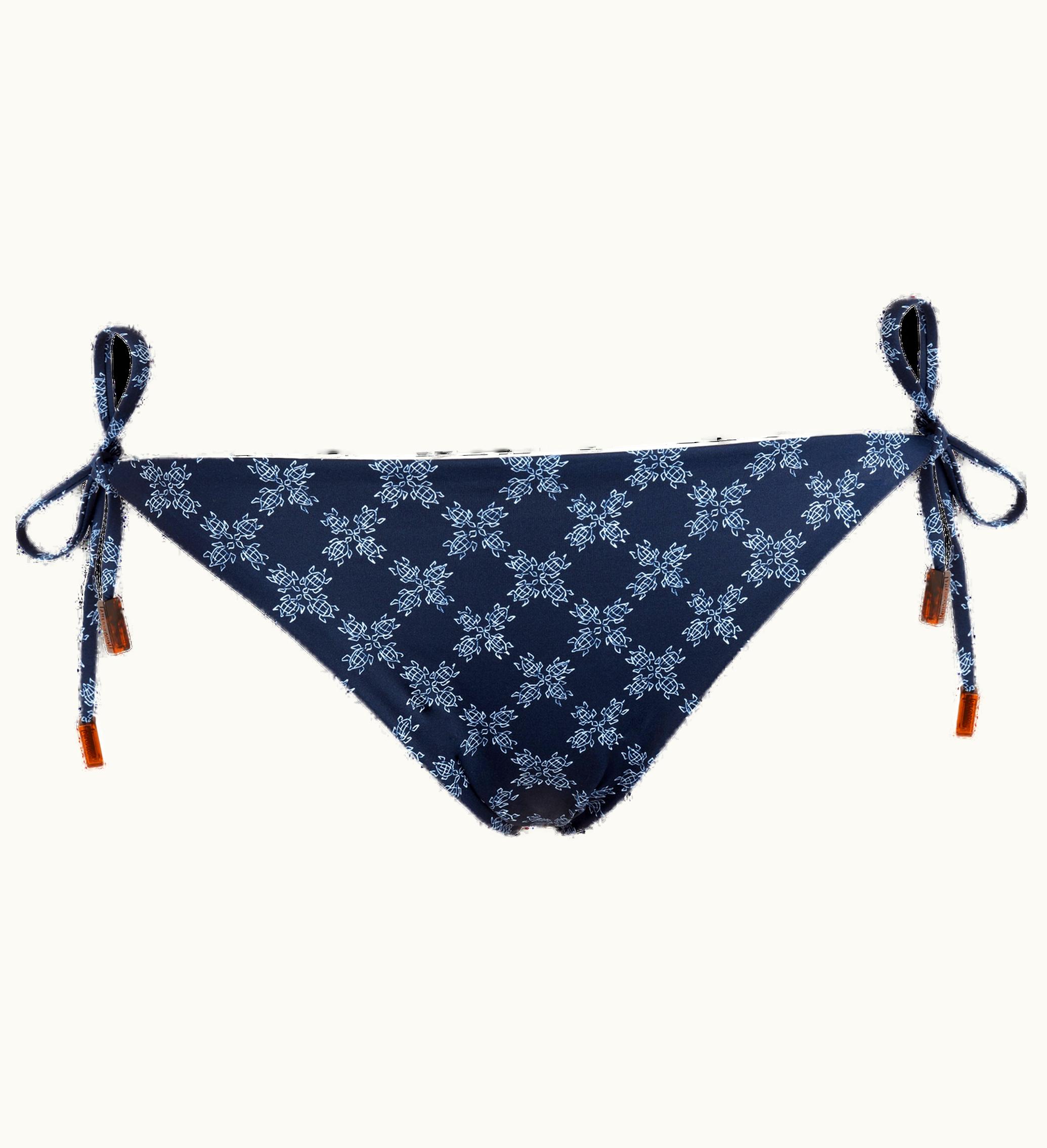 Vilebrequin Vilebrequin Women Bikini Bottom To Be Tied Vbq Monogram