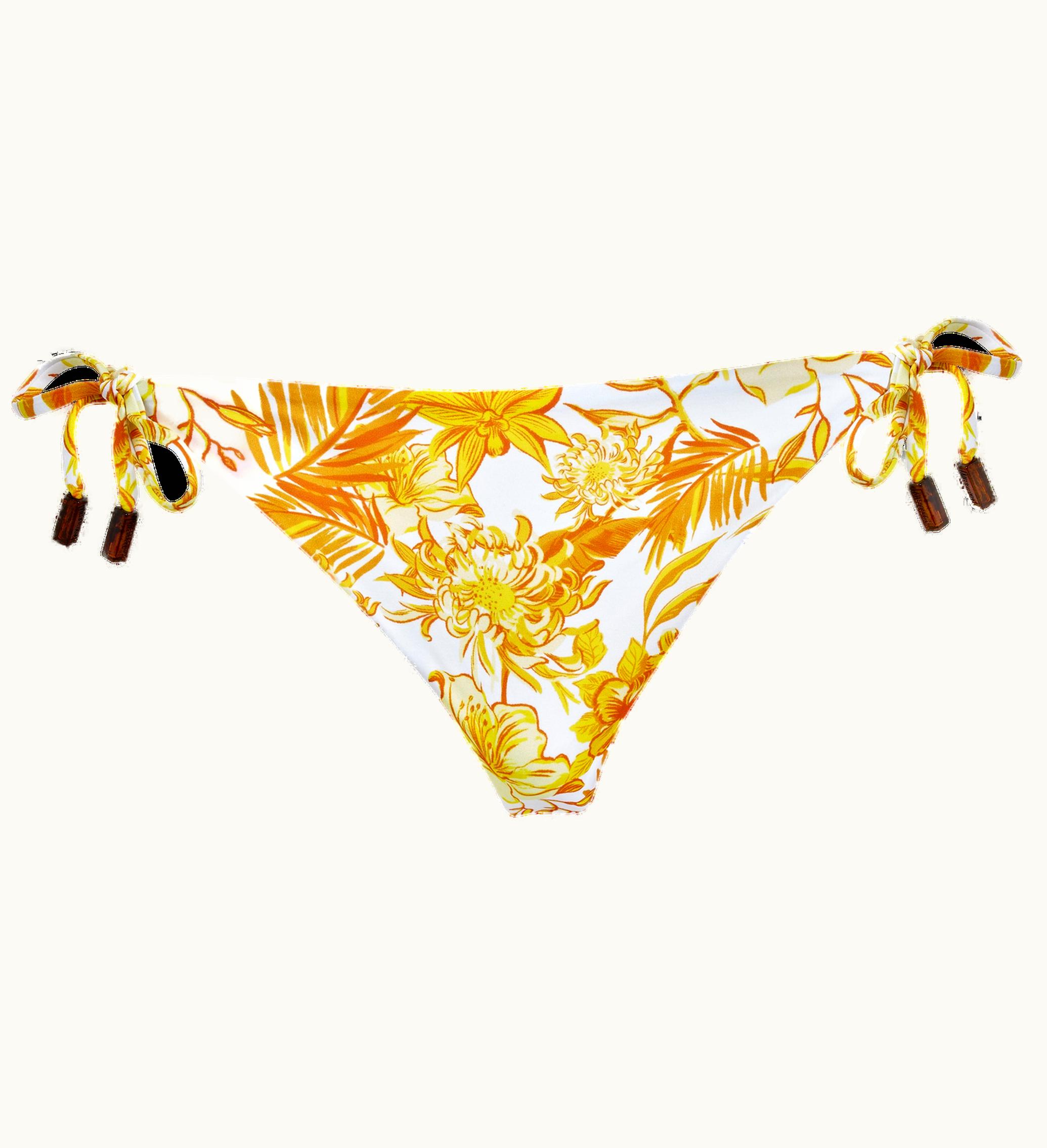 Vilebrequin Vilebrequin Women Mini Brief Bikini Bottom Tahiti Flowers