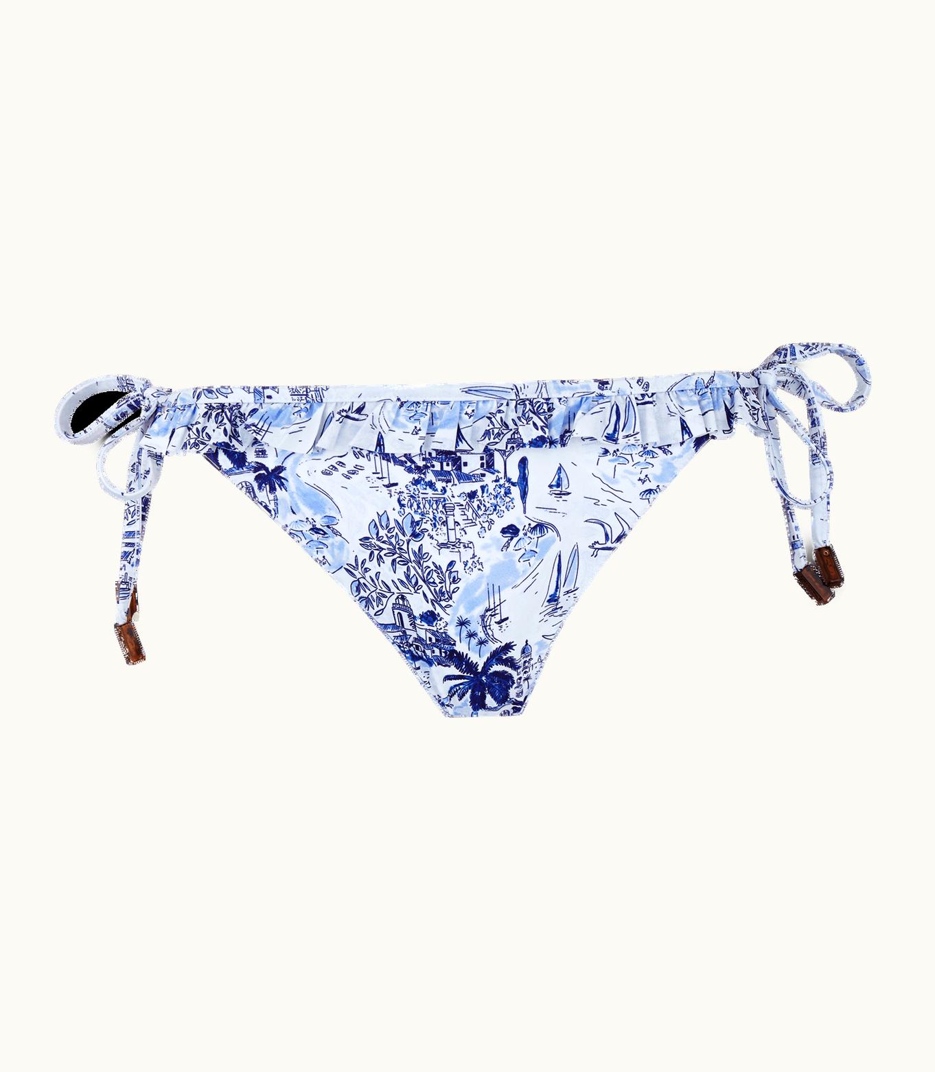 Vilebrequin Vilebrequin Women Side Tie Bikini Bottom Riviera Ink / Blue