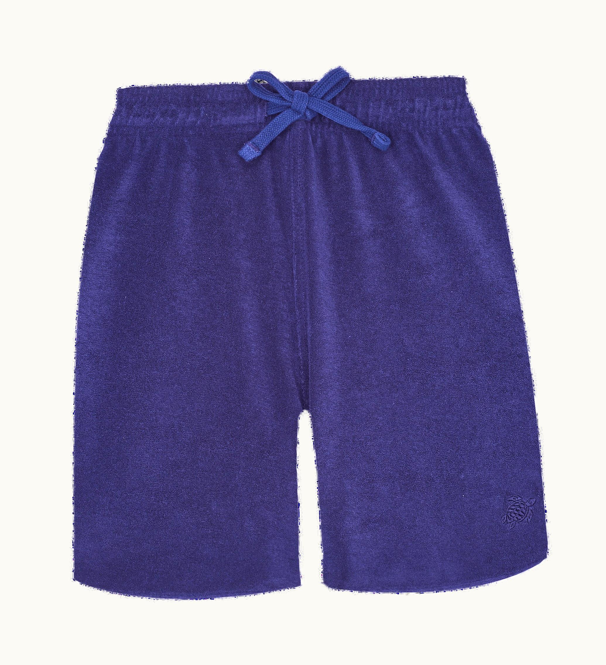 Vilebrequin Vilebrequin Women Terry Shorts Solid Midnight / Blue