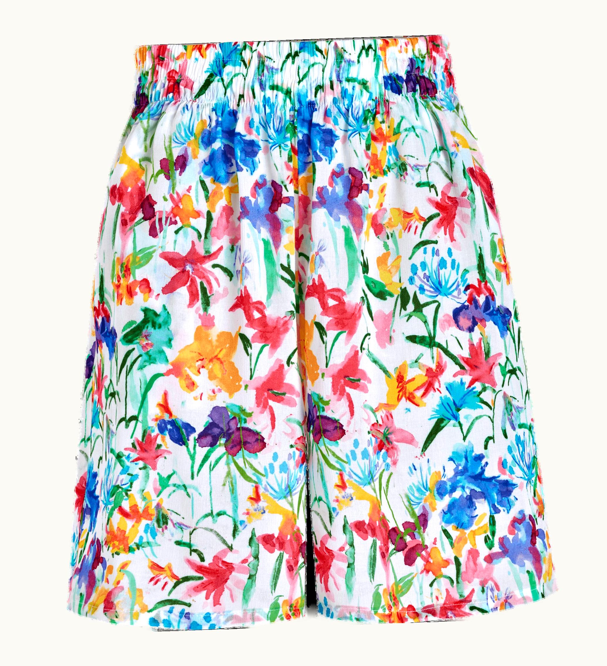 Vilebrequin Vilebrequin Women Viscose Bermuda Shorts Happy Flowers