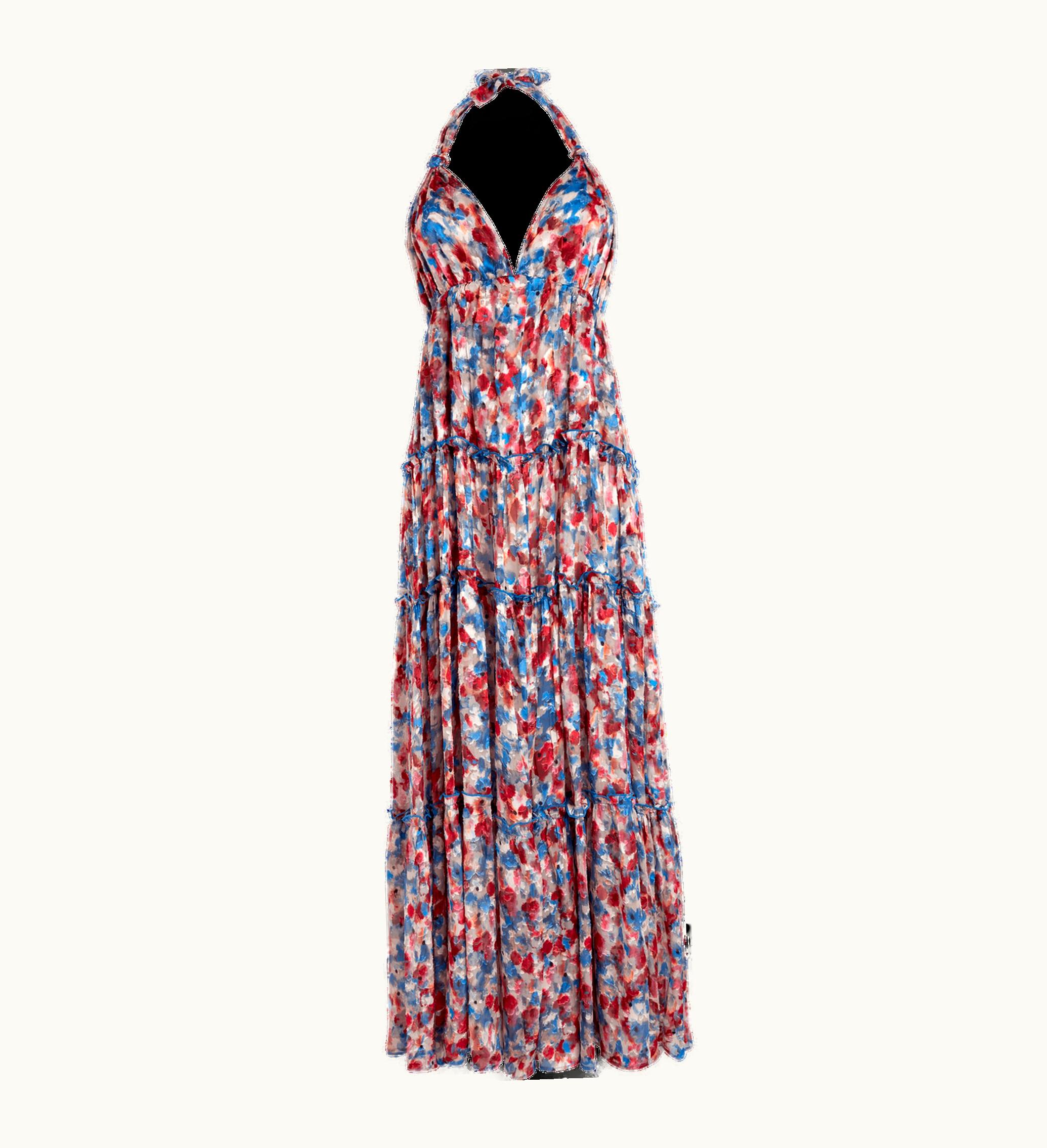 Vilebrequin Vilebrequin Women Viscose Long Backless Dress Flowers In The Sky