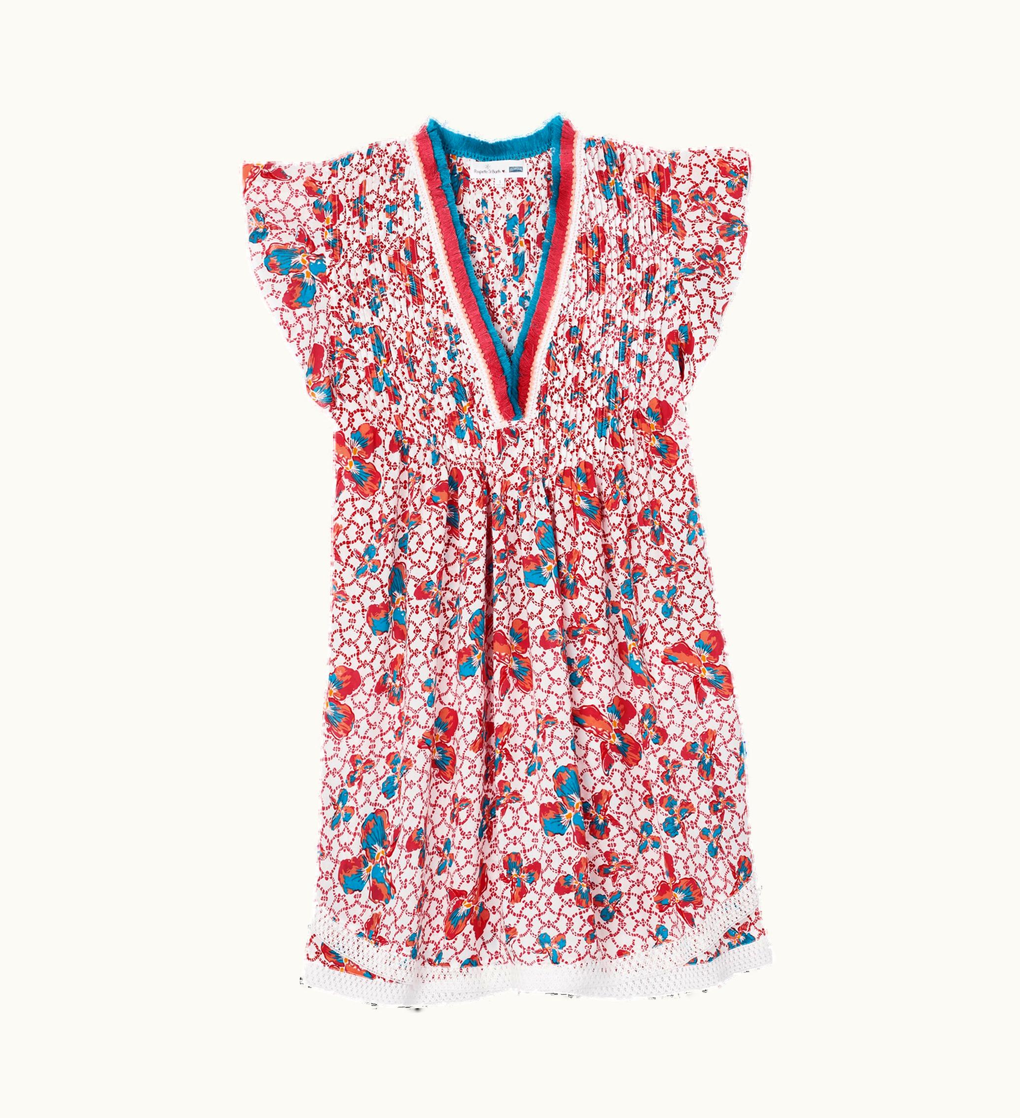 Vilebrequin Women Mini Dress Iris Lace- Vilebrequin X Poupette St Barth