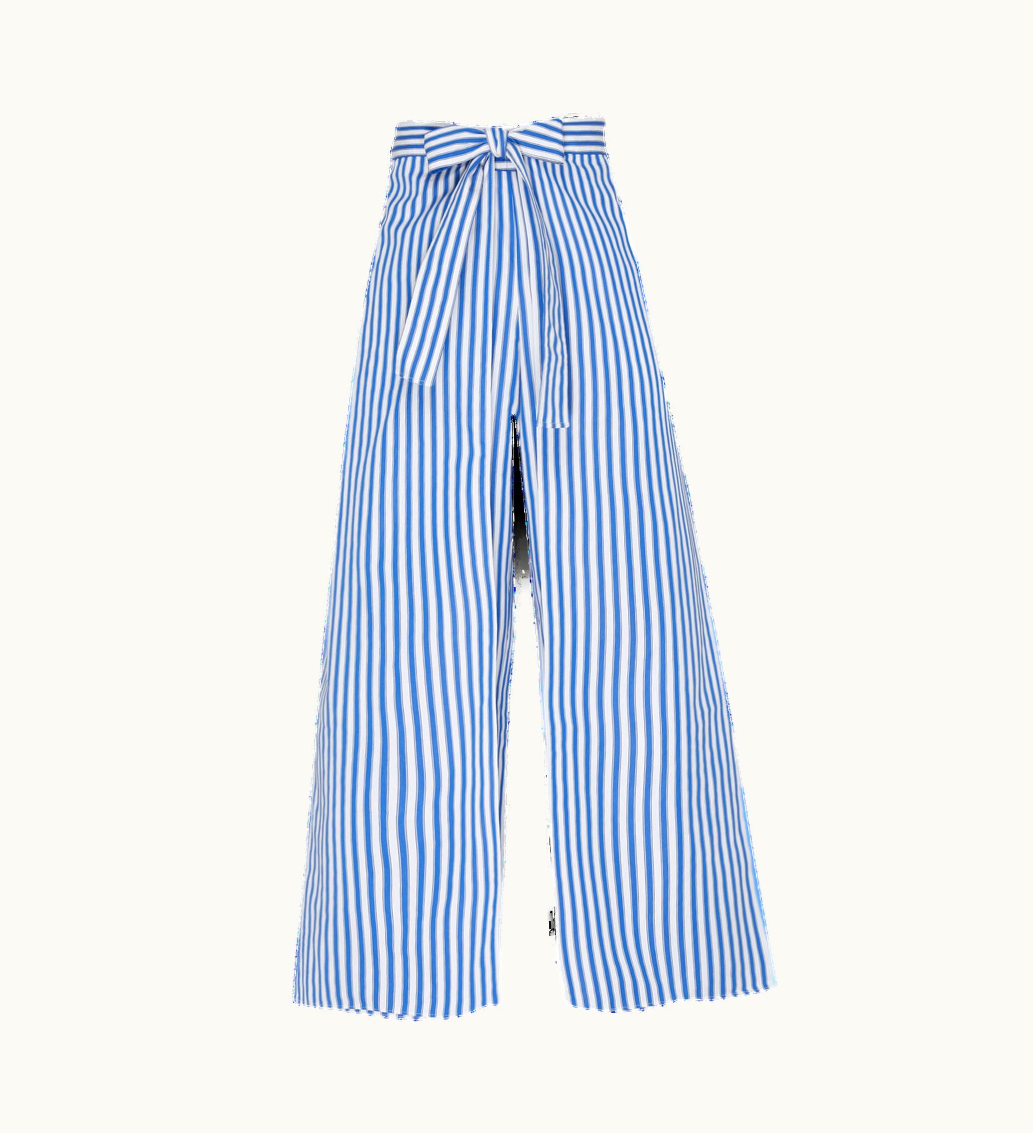 Vilebrequin Women Organic Cotton Pants - Vilebrequin X Ines De La Fressange Palace / Blue