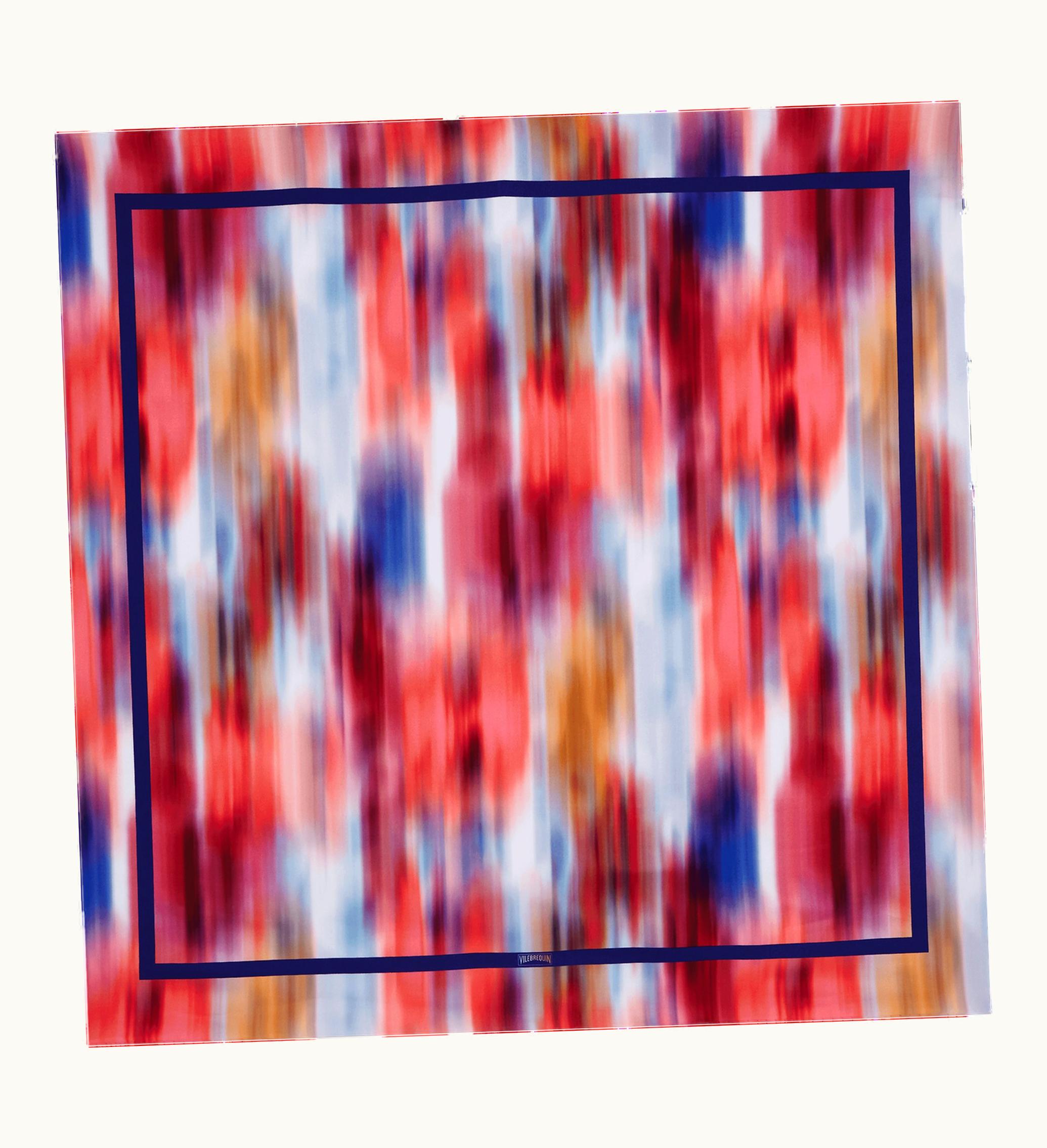 Vilebrequin Vilebrequin Unisex Silk Scarf Ikat Flowers