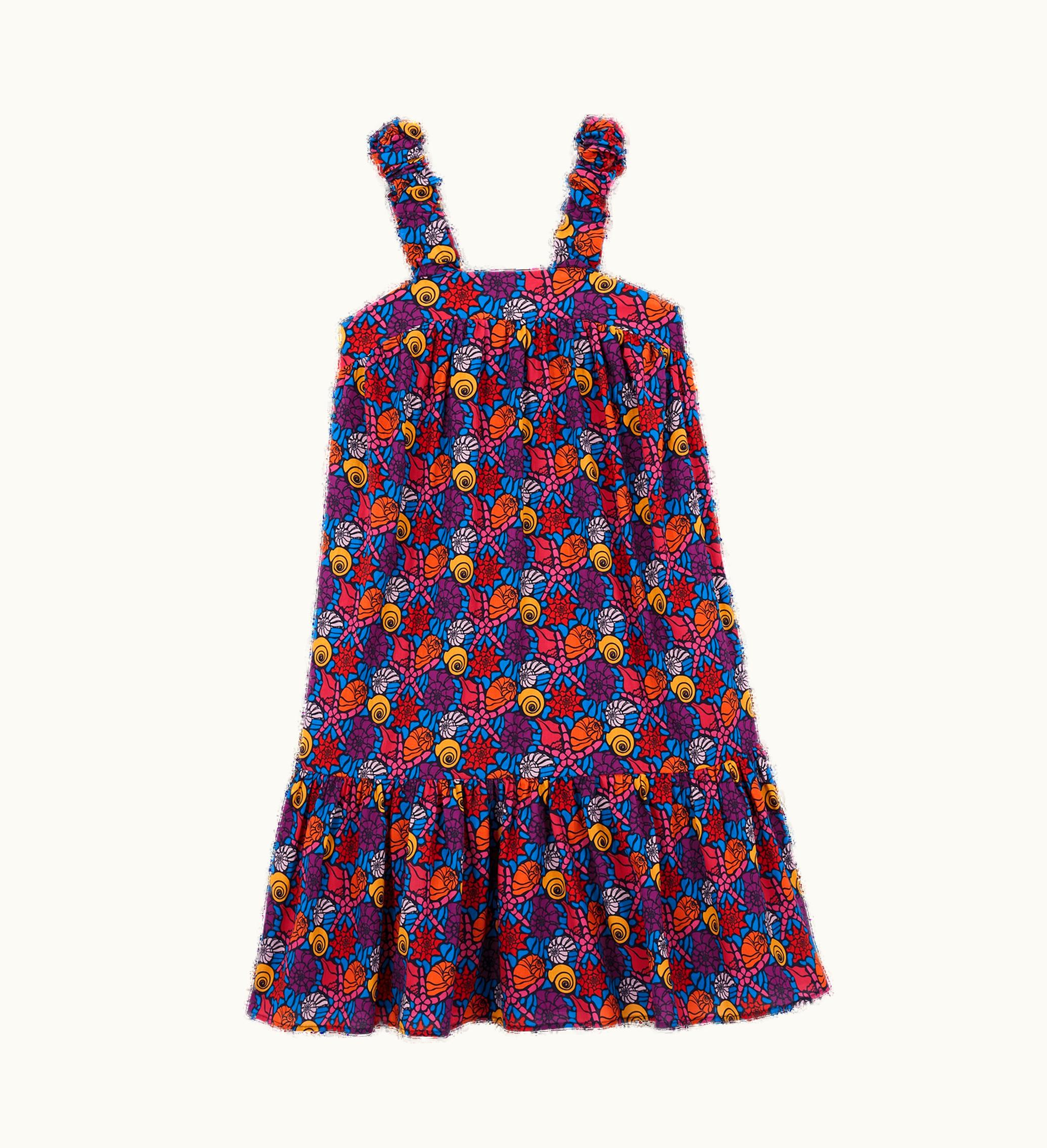 Vilebrequin Vilebrequin Girls Cotton Voile Dress Noumea Sea Shells