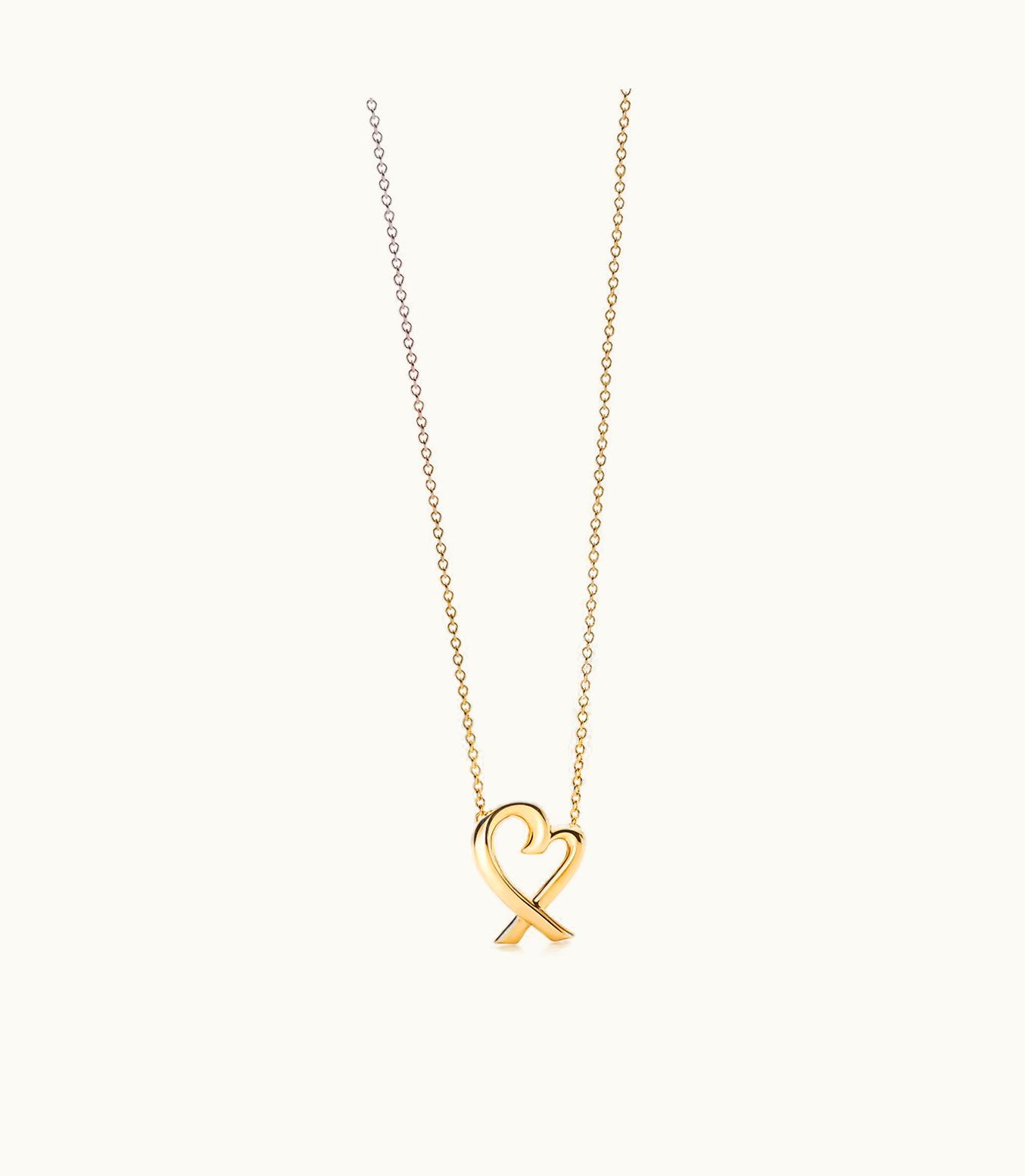 Tiffany & Co Paloma Picasso® Loving Heart Pendant In 18K Gold, Small