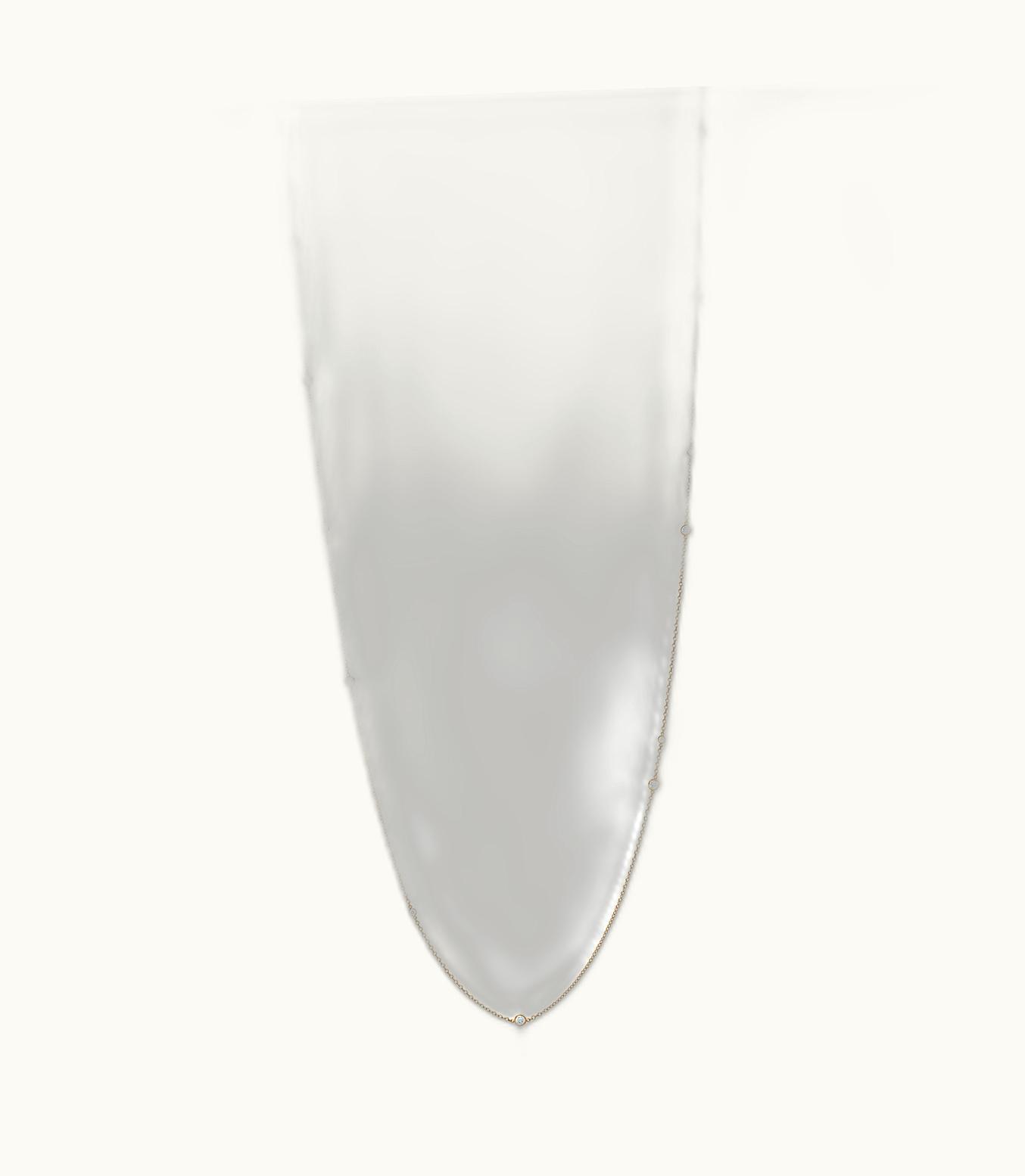 Tiffany & Co Elsa Peretti® Diamonds By The Yard® Sprinkle Necklace In 18K Gold