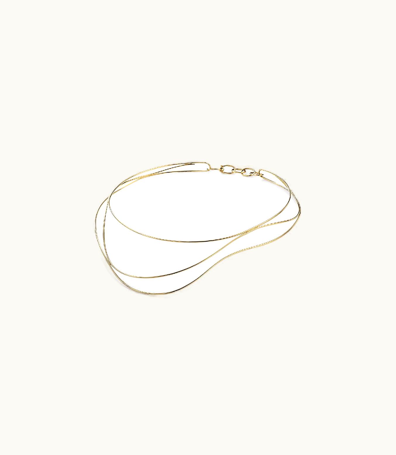 Tiffany & Co Elsa Peretti® Wave Necklace In 18K Gold