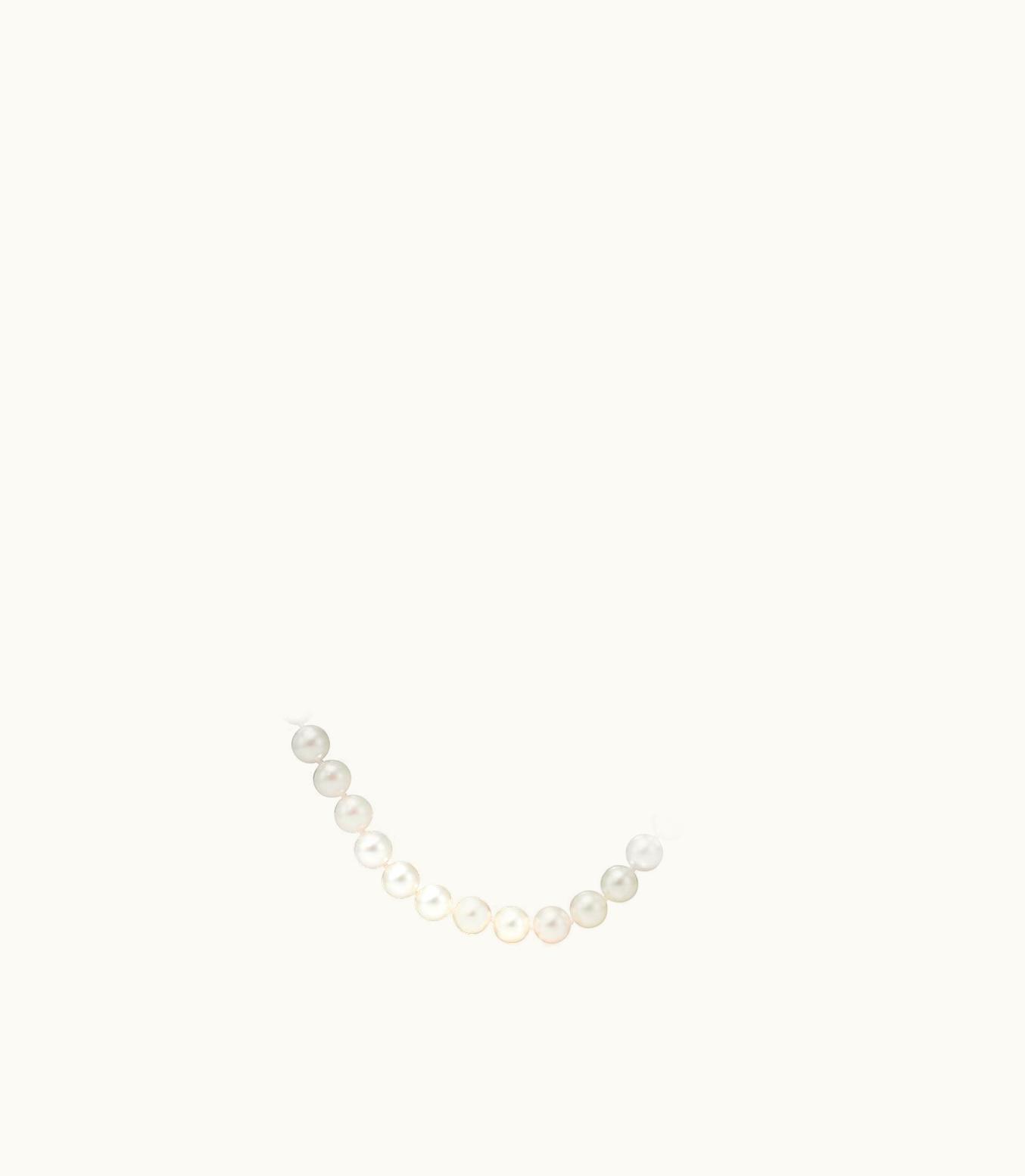 Tiffany & Co Tiffany Essential Pearls Necklace Of Akoya Pearls With An 18Ct White Gold Clasp 60142428