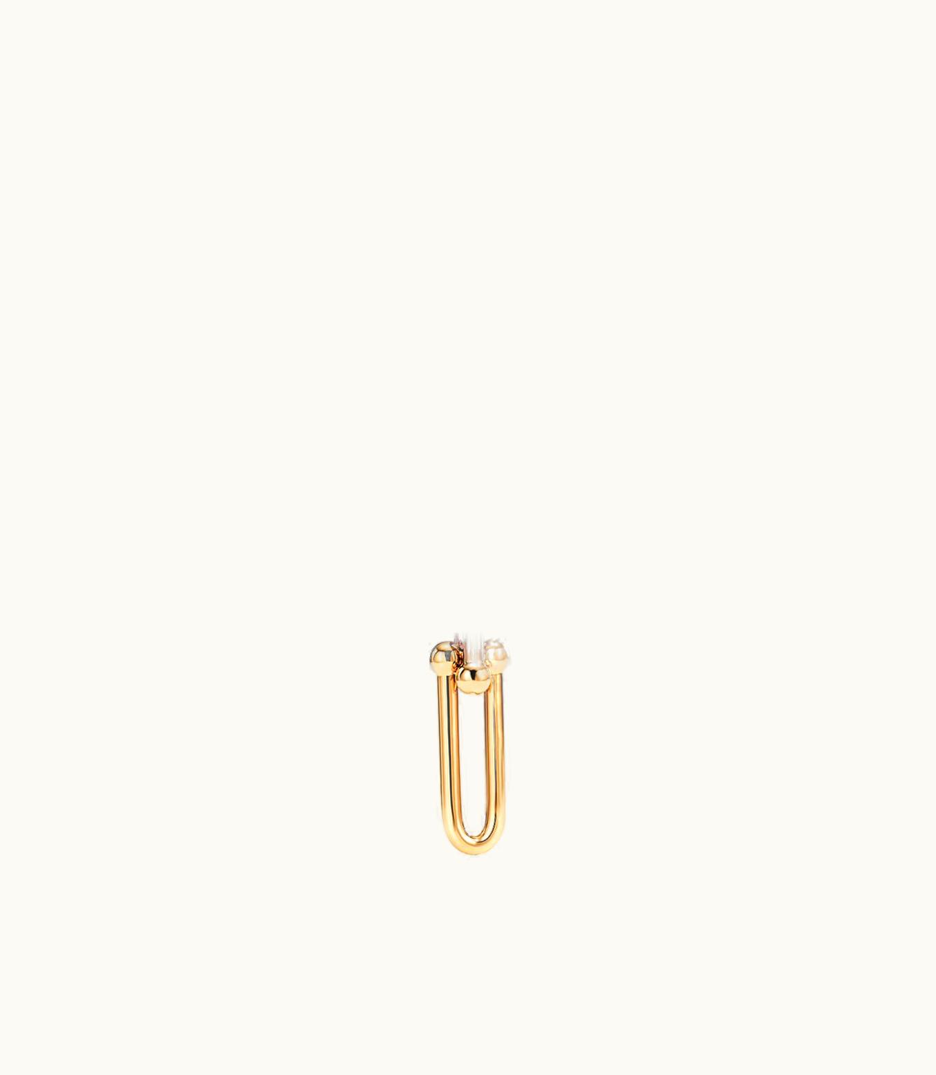 Tiffany & Co Tiffany Hardwear Elongated Link Pendant In Yellow Gold