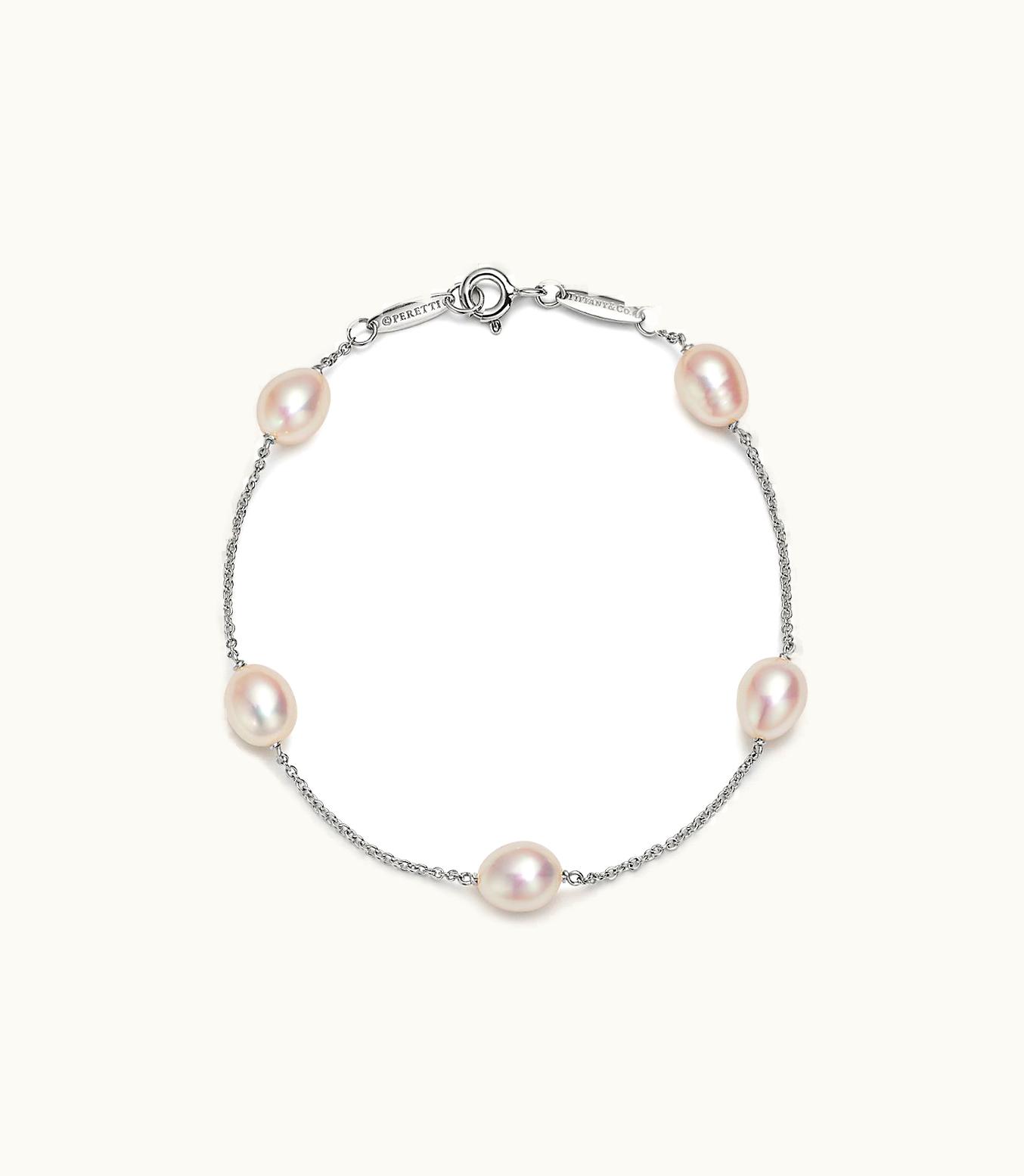 Tiffany & Co Elsa Peretti® Pearls By The Yard™ Bracelet In Sterling Silver