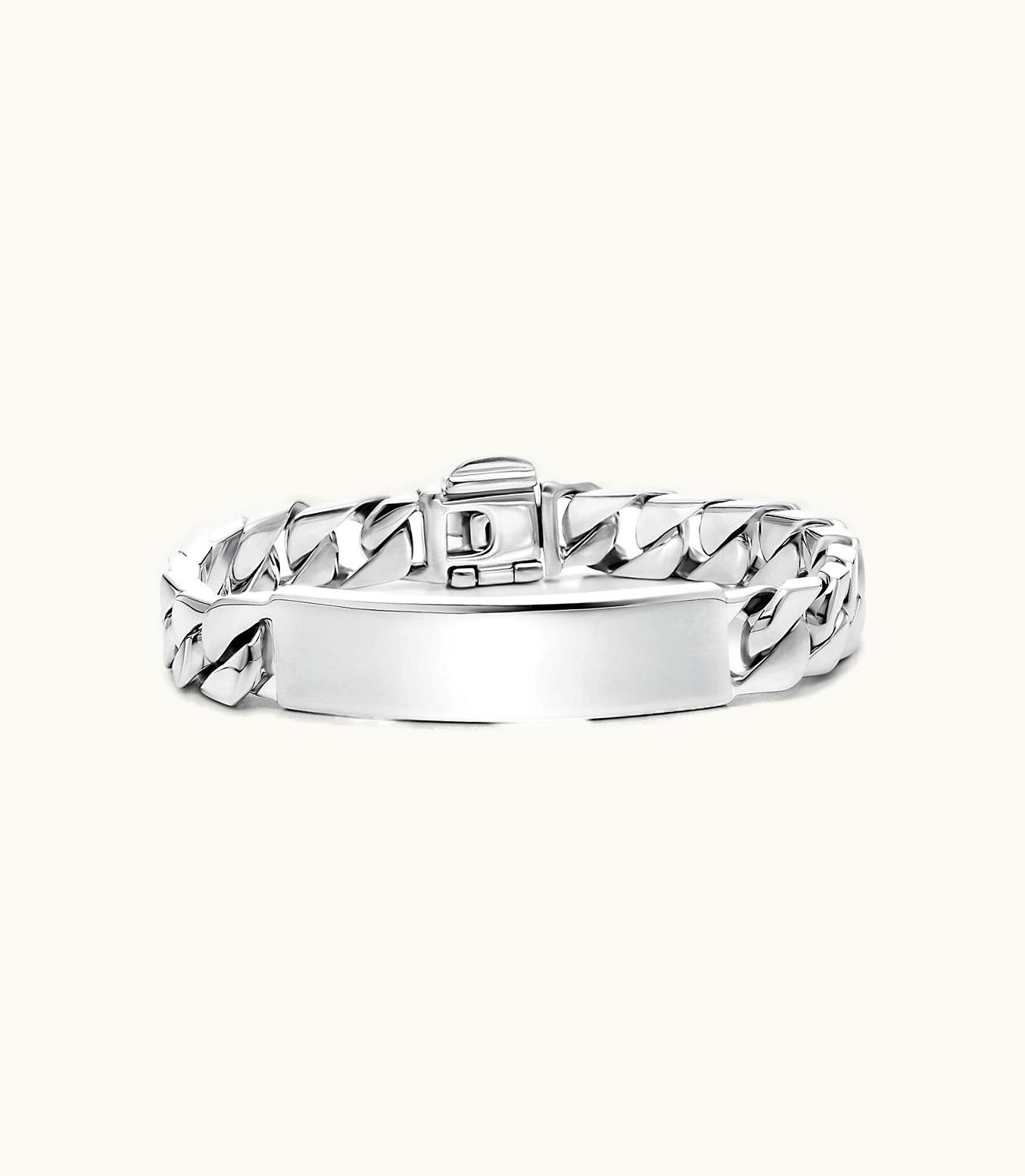 Tiffany & Co I.D. Bracelet In Sterling Silver, Medium
