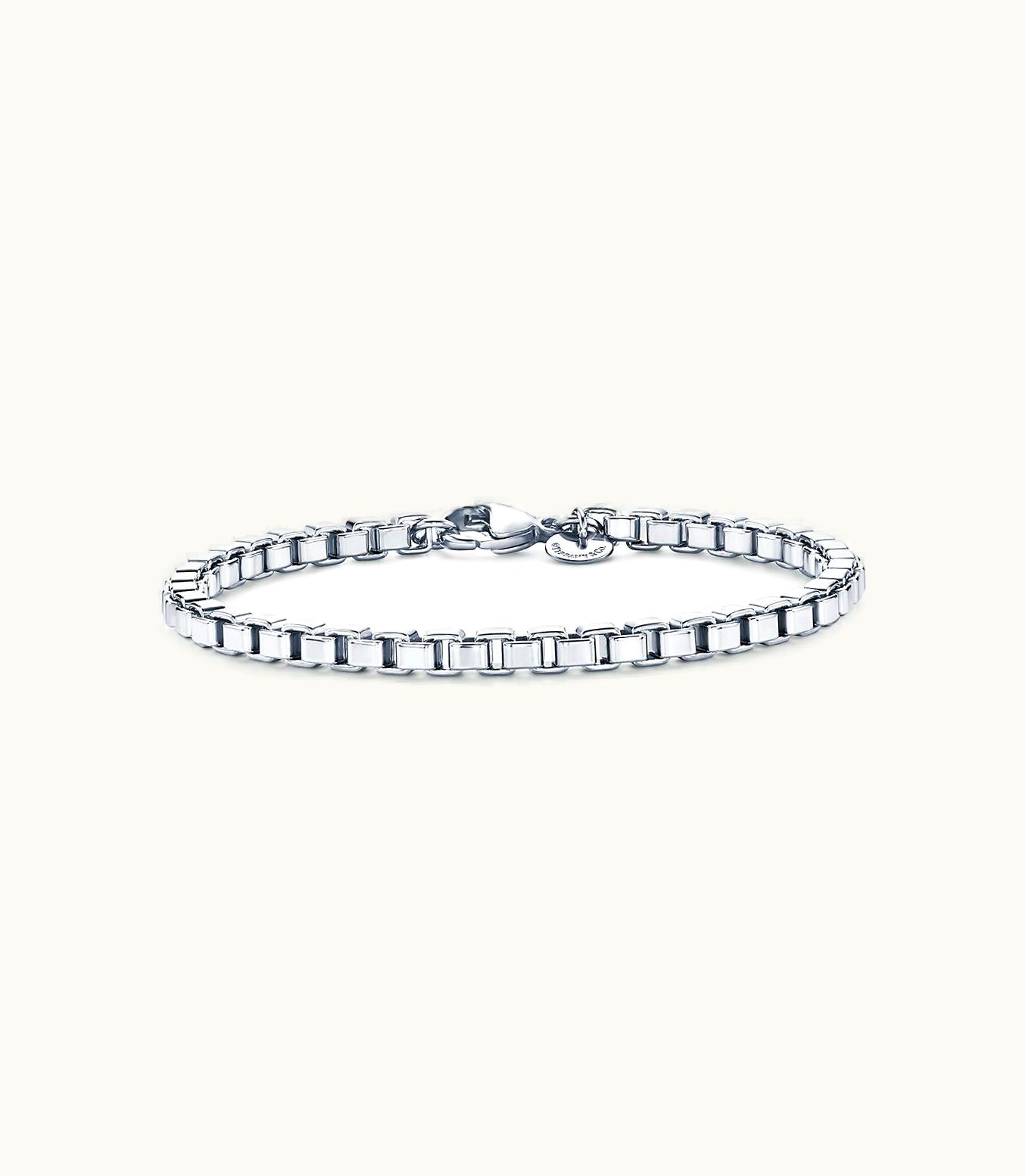 Tiffany & Co Venetian Link Bracelet In Silver
