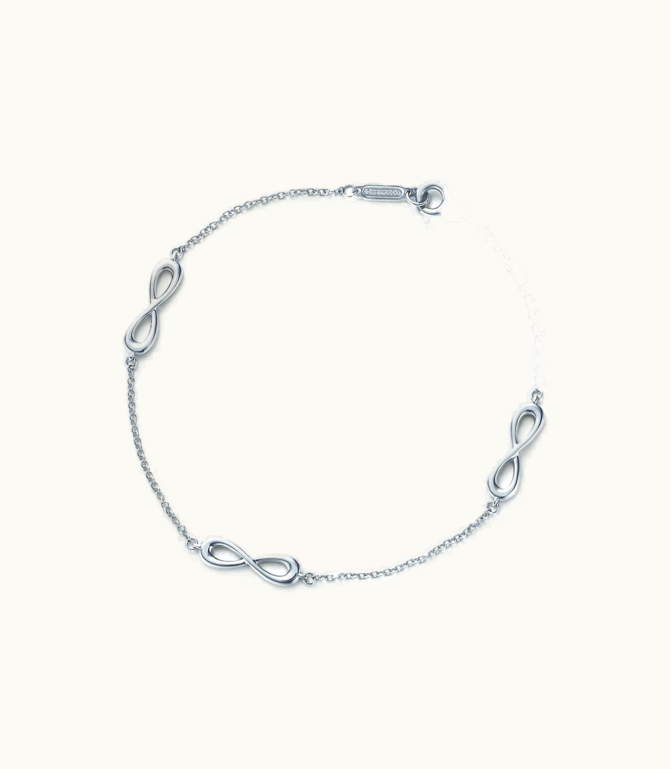 Tiffany & Co Tiffany Infinity Endless Bracelet In Sterling Silver, Medium