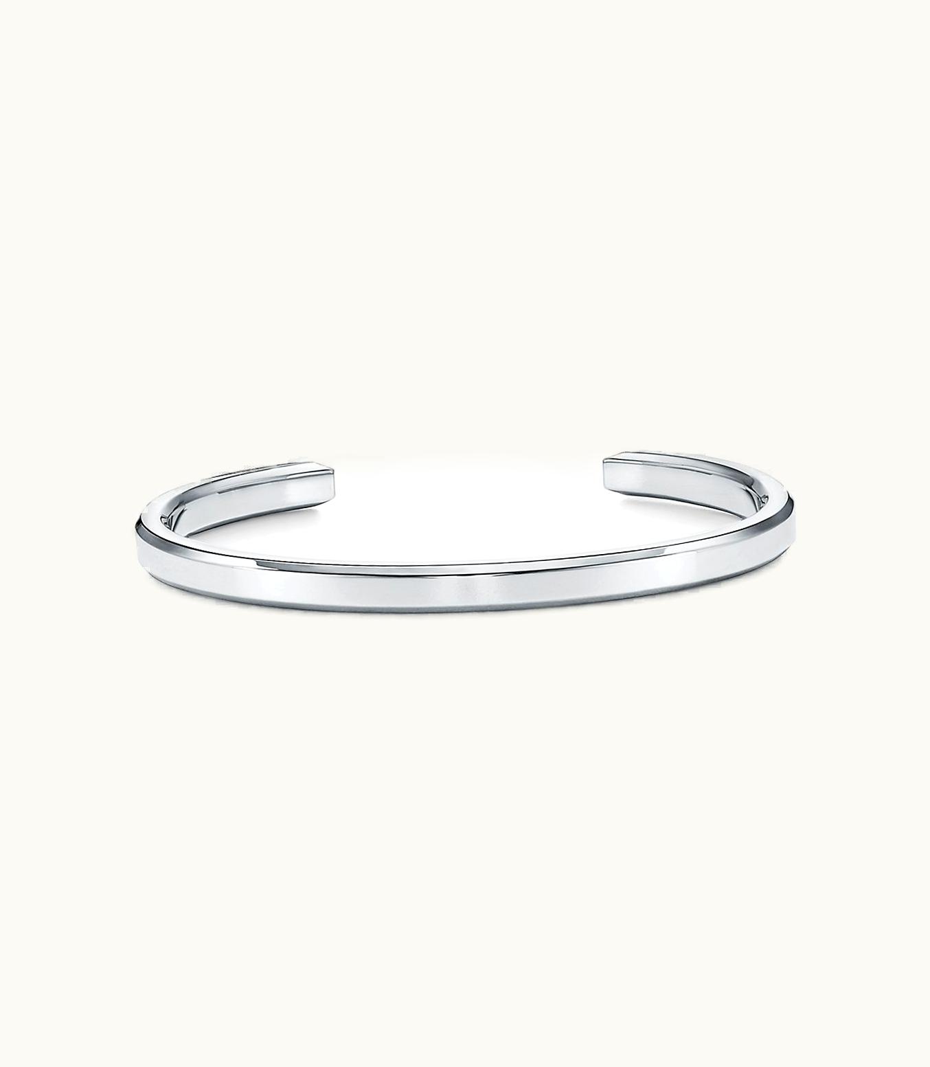 Tiffany & Co Tiffany 1837™ Makers Narrow Cuff In Sterling Silver, Extra Large
