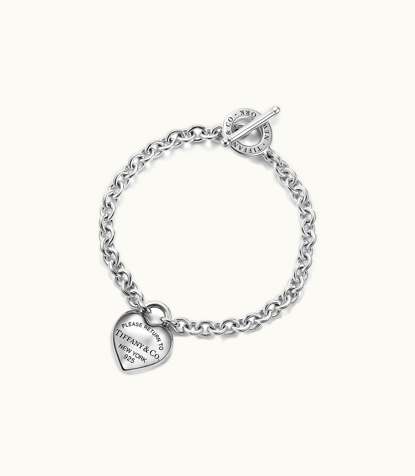 Tiffany & Co Return To Tiffany™ Full Heart Toggle Bracelet In Sterling Silver