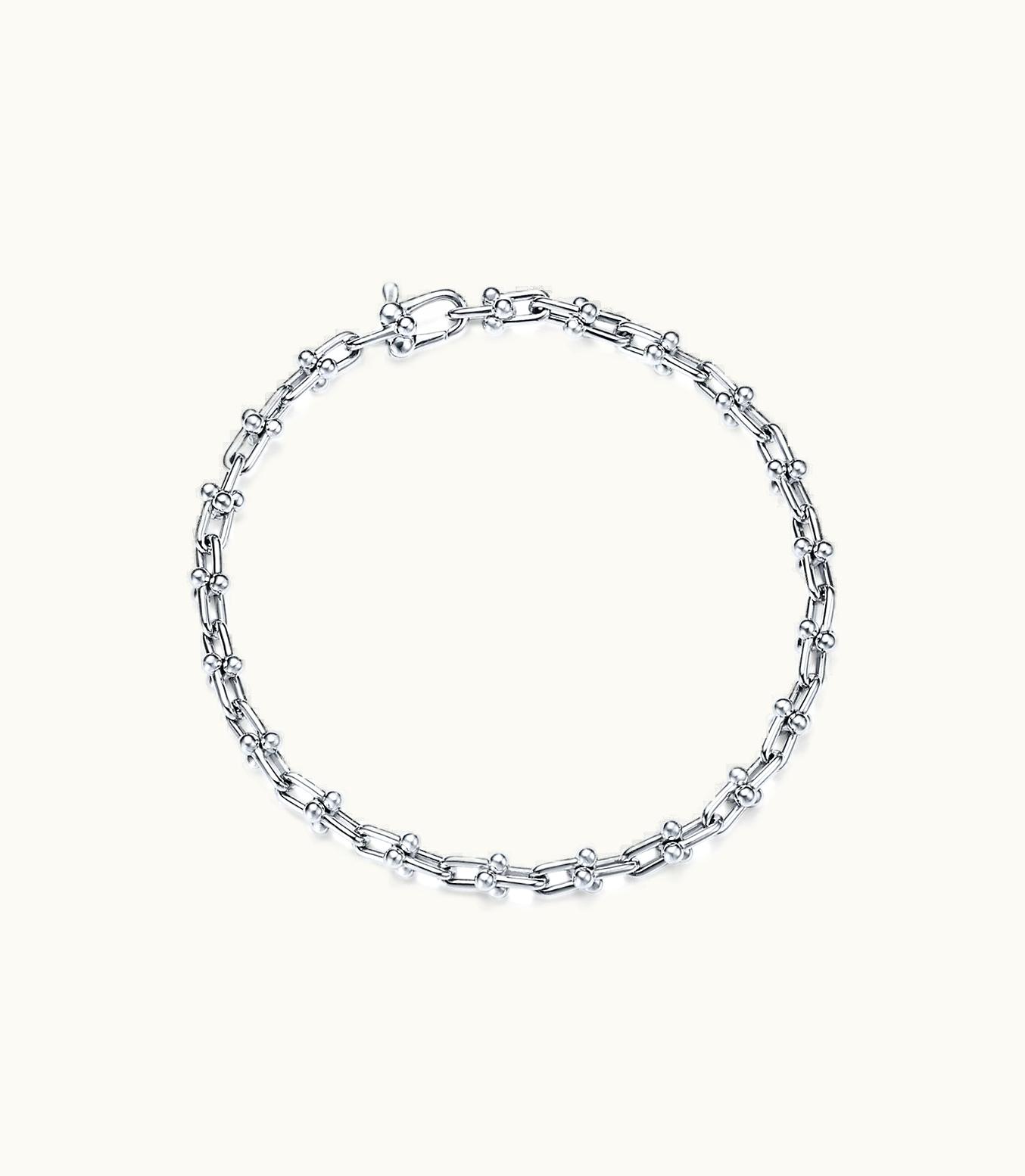 Tiffany & Co Tiffany Hardwear Micro Link Bracelet In Sterling Silver