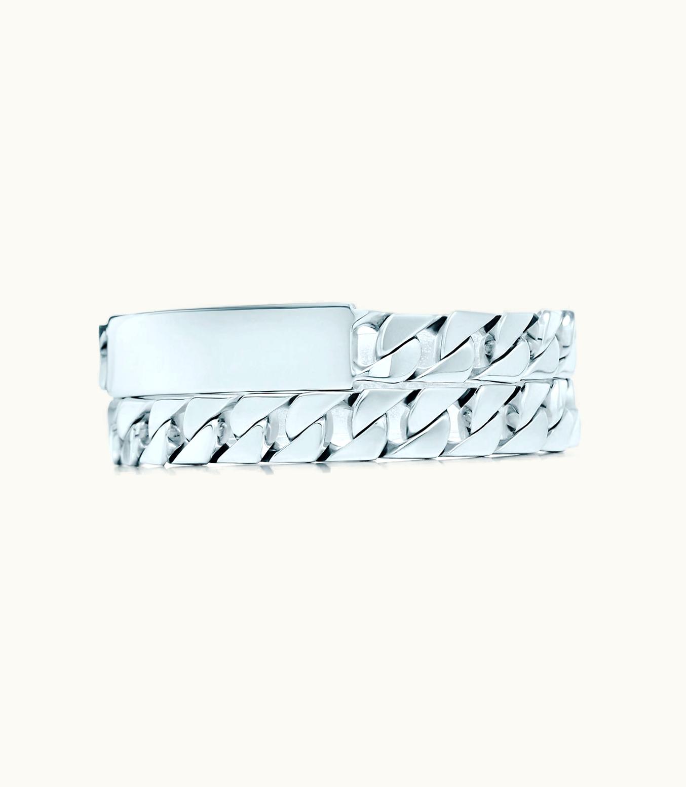 Tiffany & Co Id Bracelet In Sterling Silver, Small