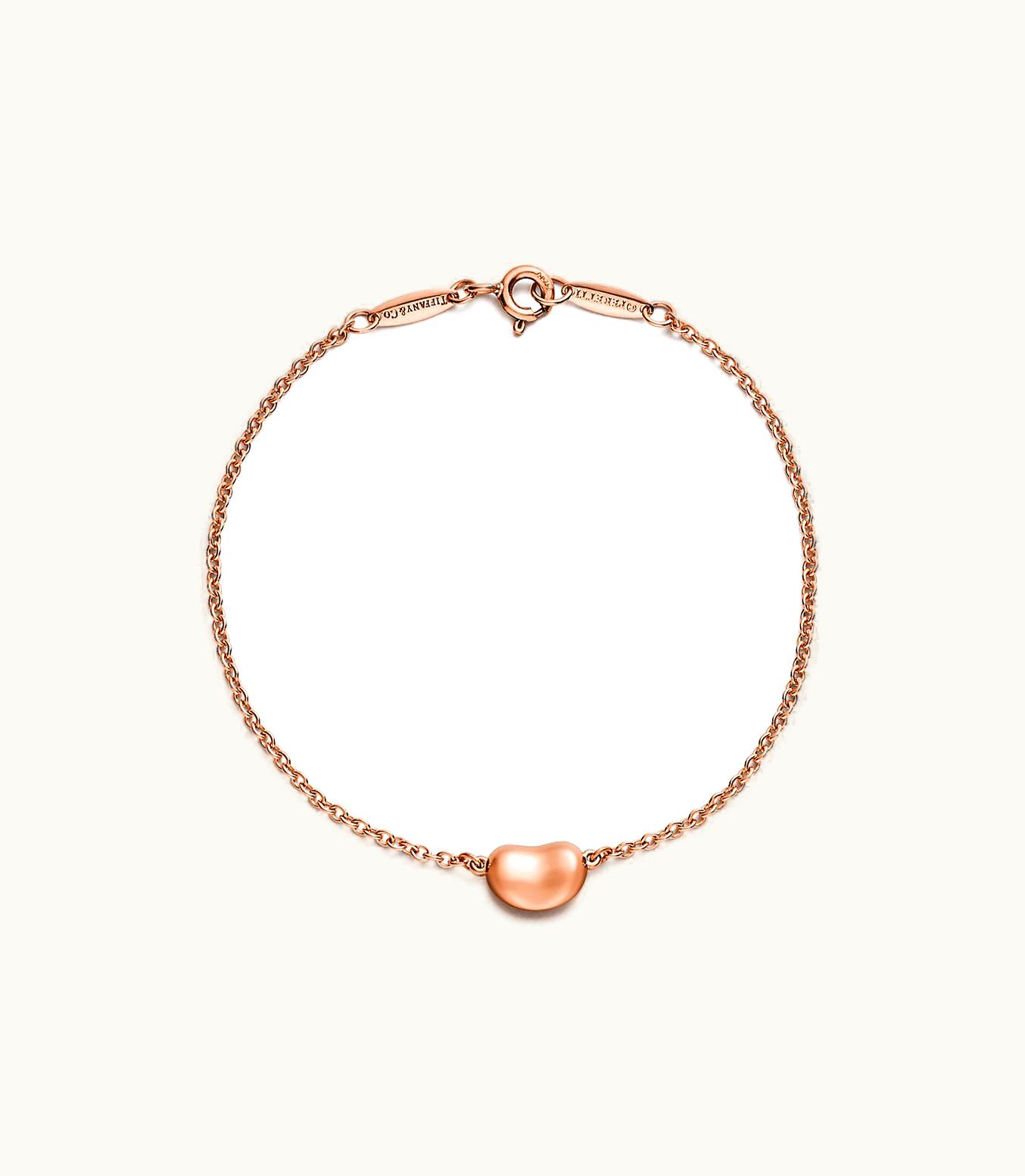Tiffany & Co Elsa Peretti® Bean Design Bracelet In 18K Rose Gold