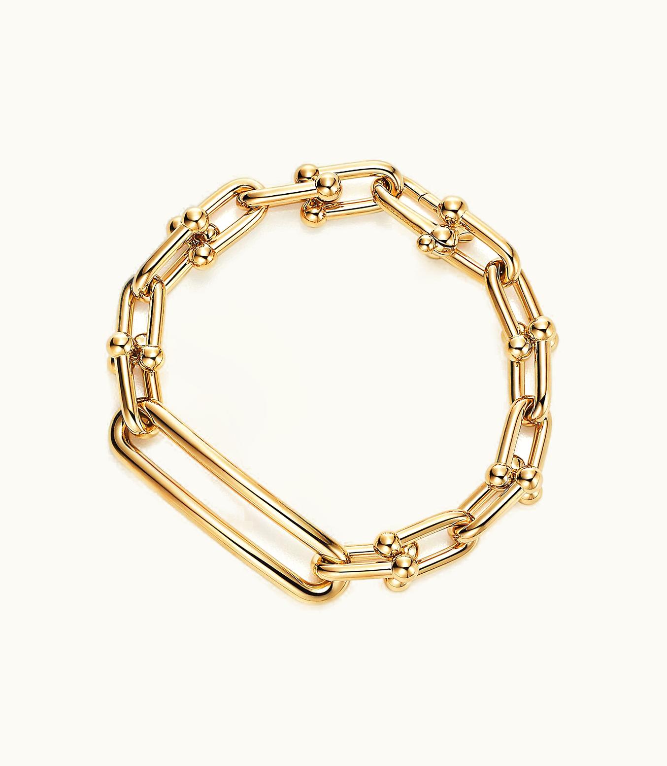 Tiffany & Co Tiffany Hardwear Elongated Link Bracelet In Yellow Gold