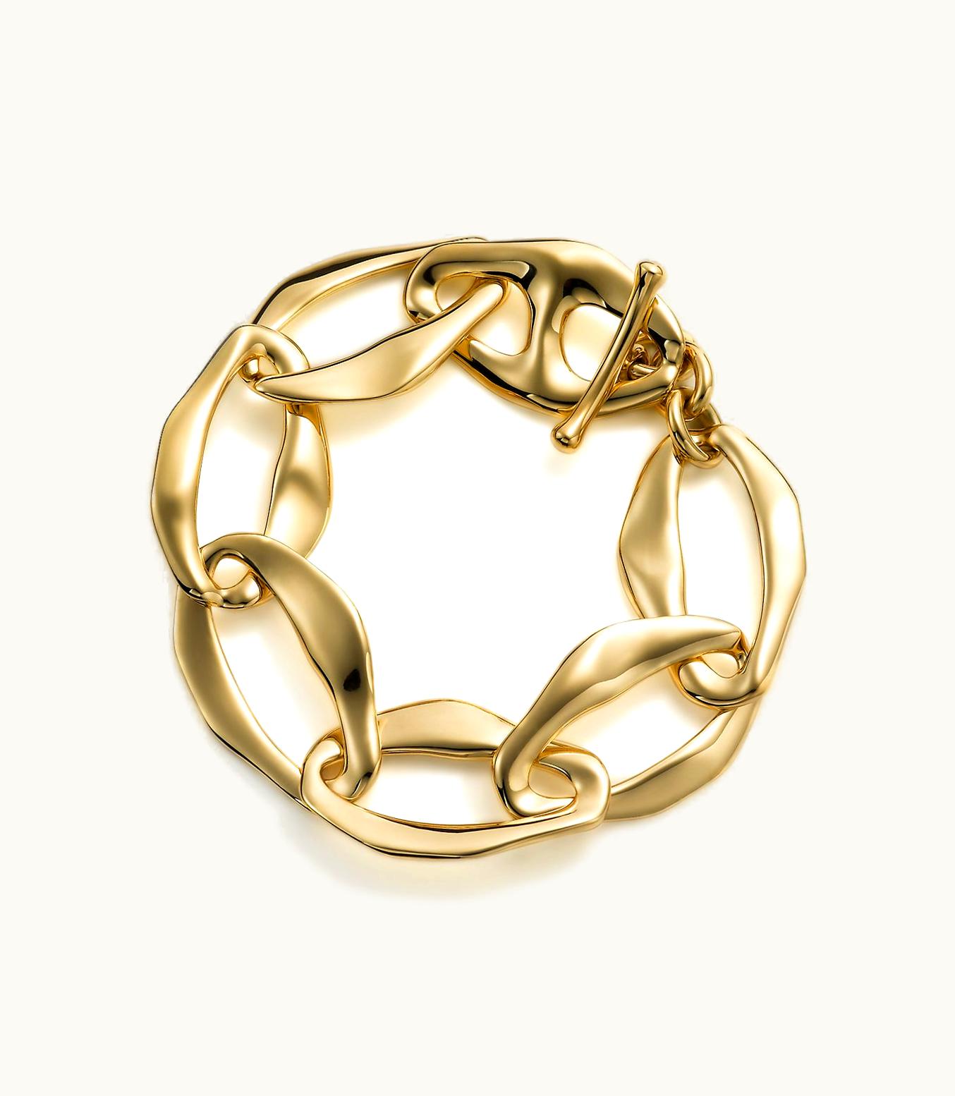 Tiffany & Co Elsa Peretti® Aegean Toggle Bracelet In 18K Gold, Small