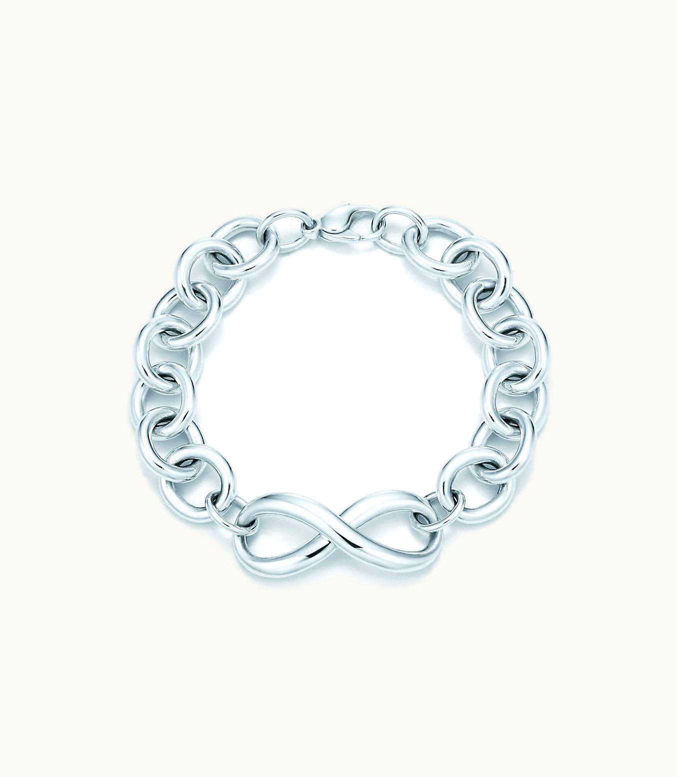Tiffany & Co Tiffany Infinity Bracelet In Sterling Silver, Large