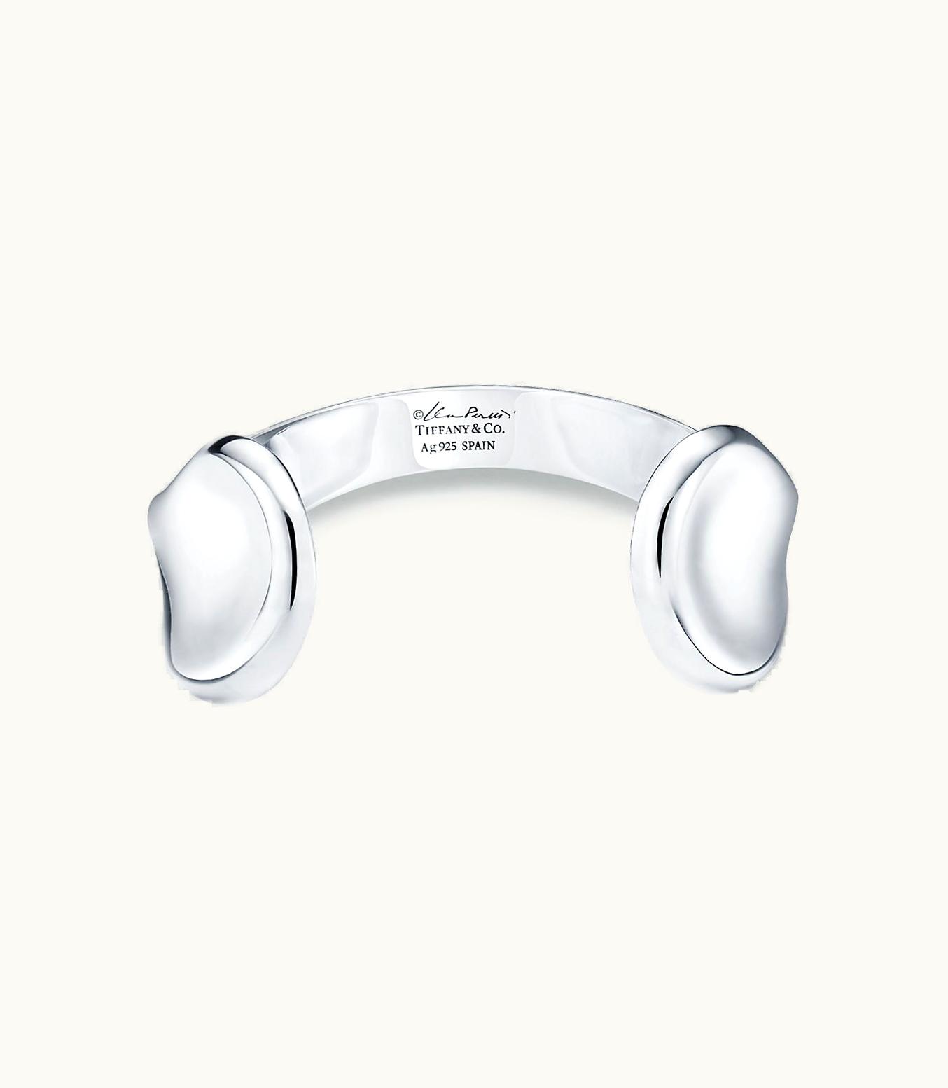 Tiffany & Co Elsa Peretti® Thumbprint Cuff In Sterling Silver, Medium