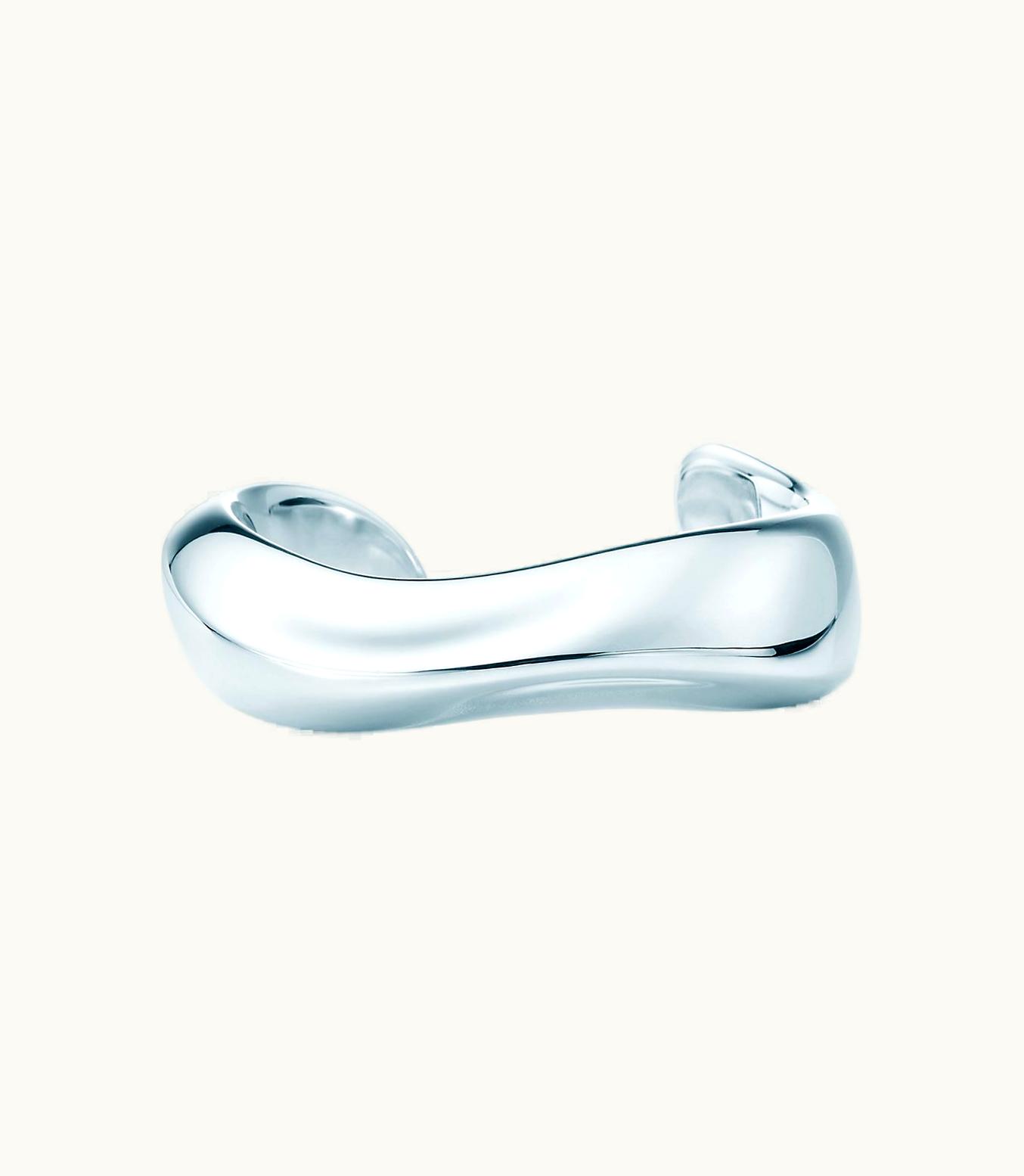 Tiffany & Co Elsa Peretti® Swirl Cuff In Sterling Silver, Medium