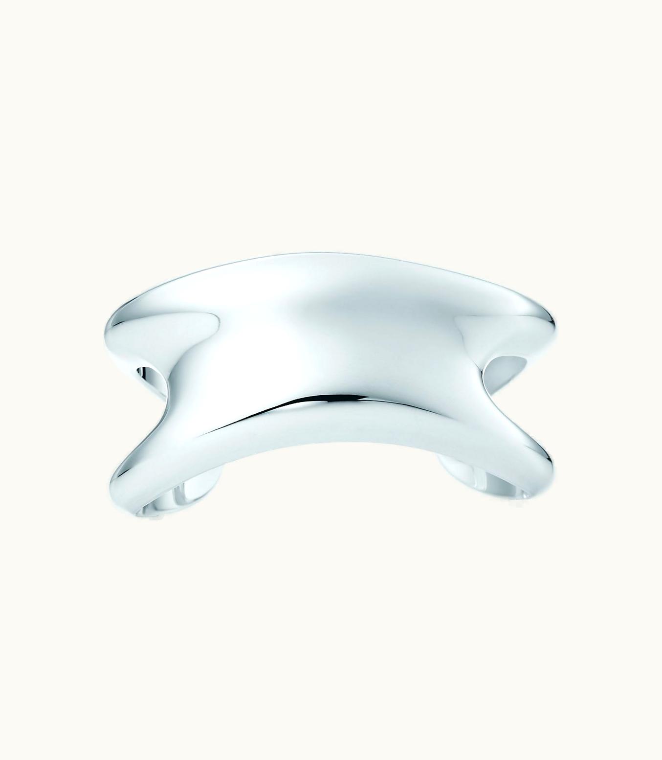 Tiffany & Co Elsa Peretti® Open Side Cuff In Sterling Silver, Small