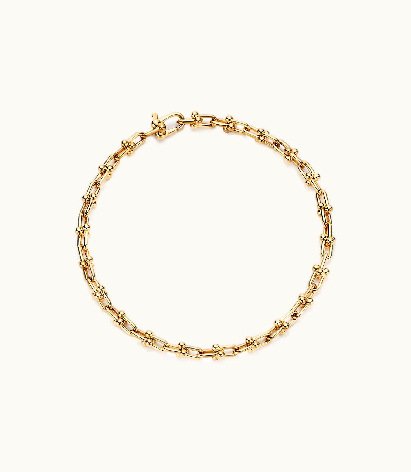Tiffany & Co Tiffany Hardwear Micro Link Bracelet In Yellow Gold