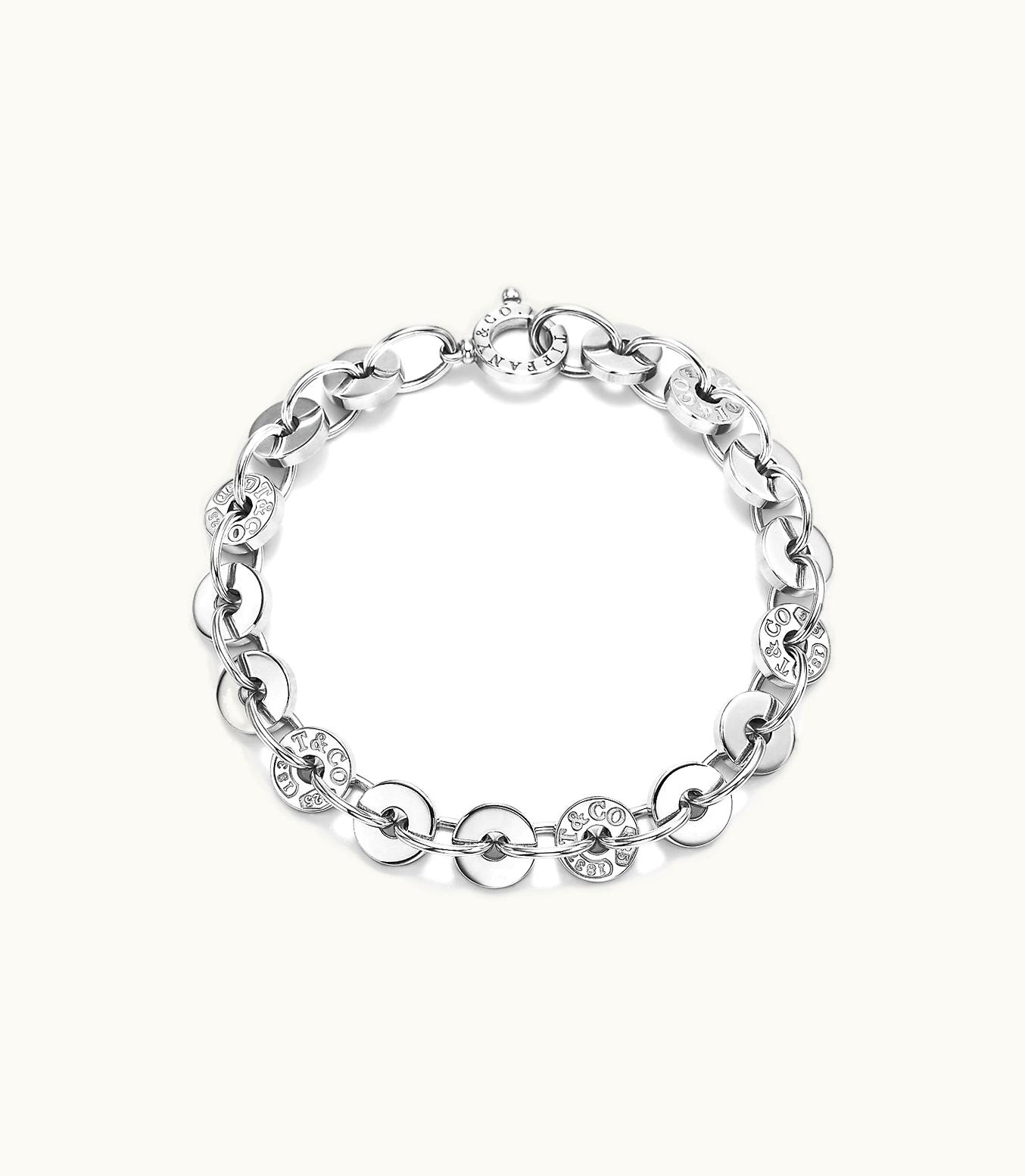 Tiffany & Co Tiffany 1837™ Circle Bracelet In Sterling Silver, Medium